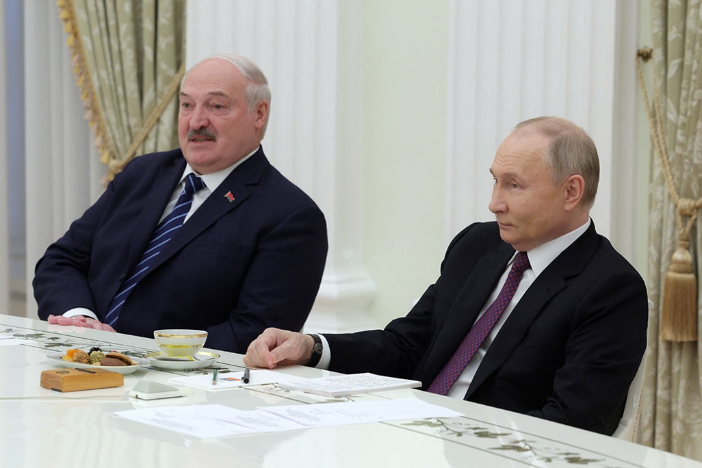 image Lukashenko talks up threats to Belarus to justify &#8216;nuclear deterrence&#8217;