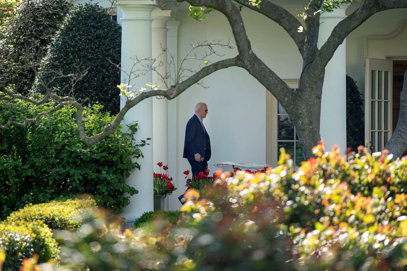 image Biden returns to Washington as Iran launches attack on Israel