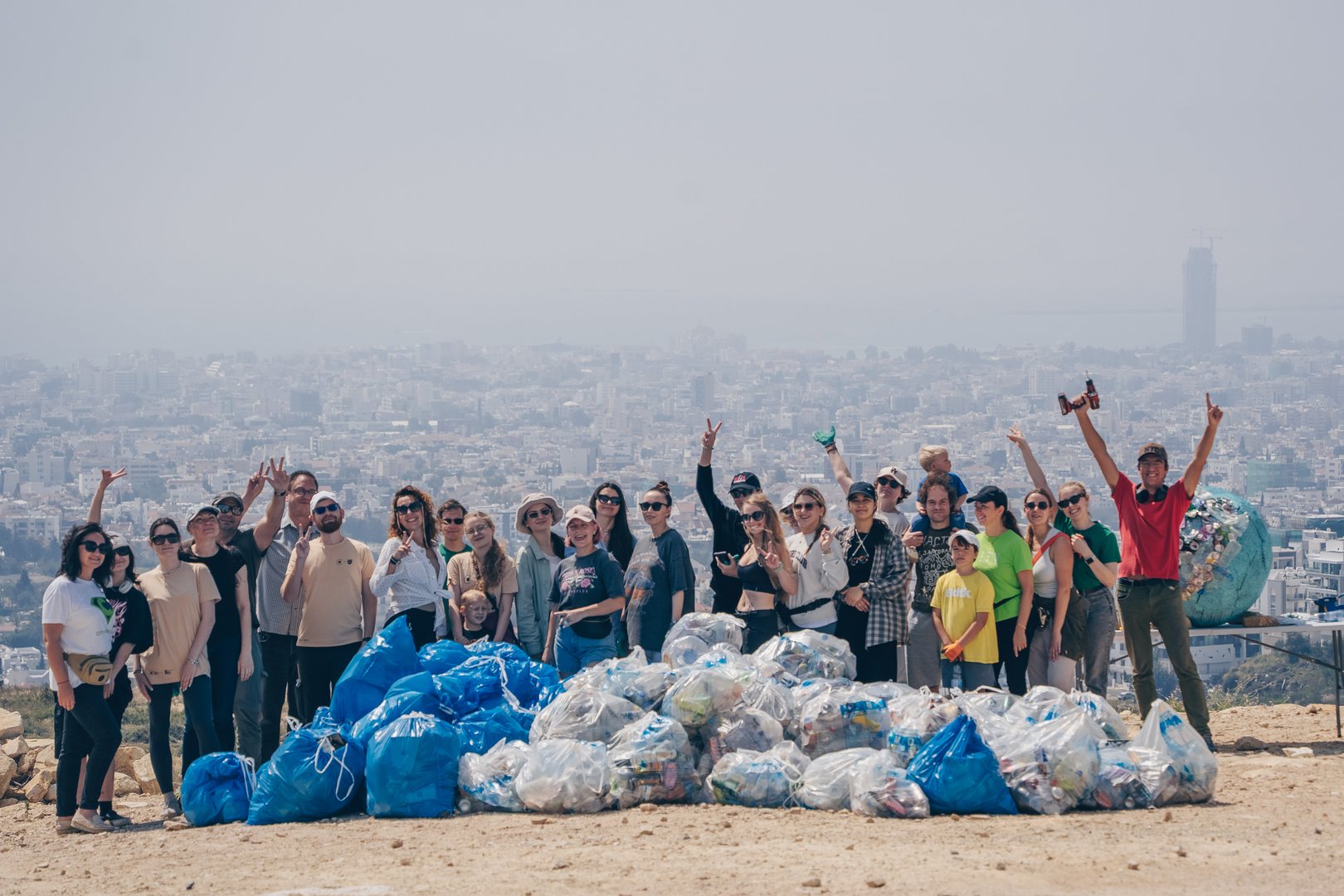 image Community spirit in action: Cleaning the landscape with City Friends Limassol