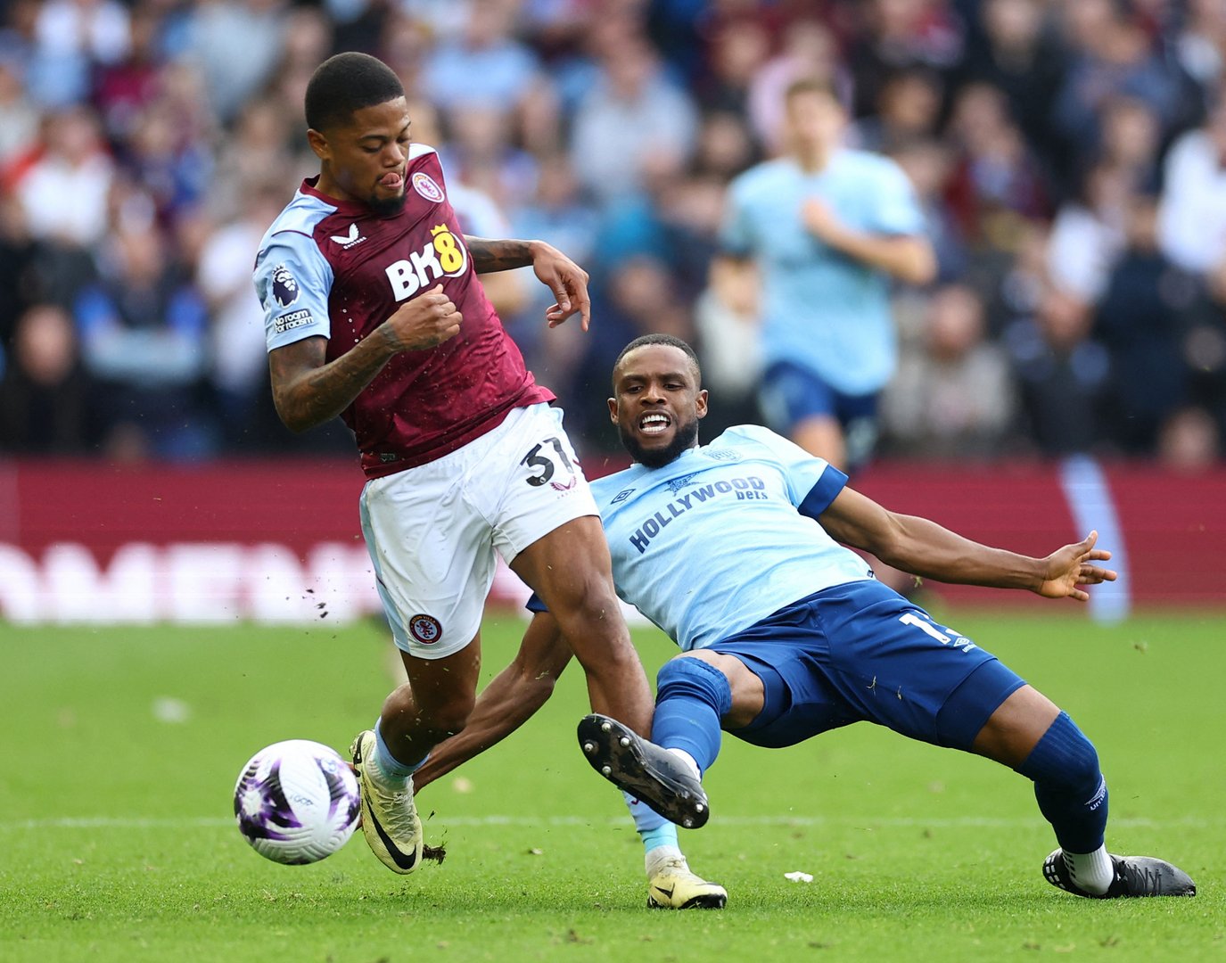 image Top-four chasing Villa held by Brentford in rollercoaster 3-3 draw