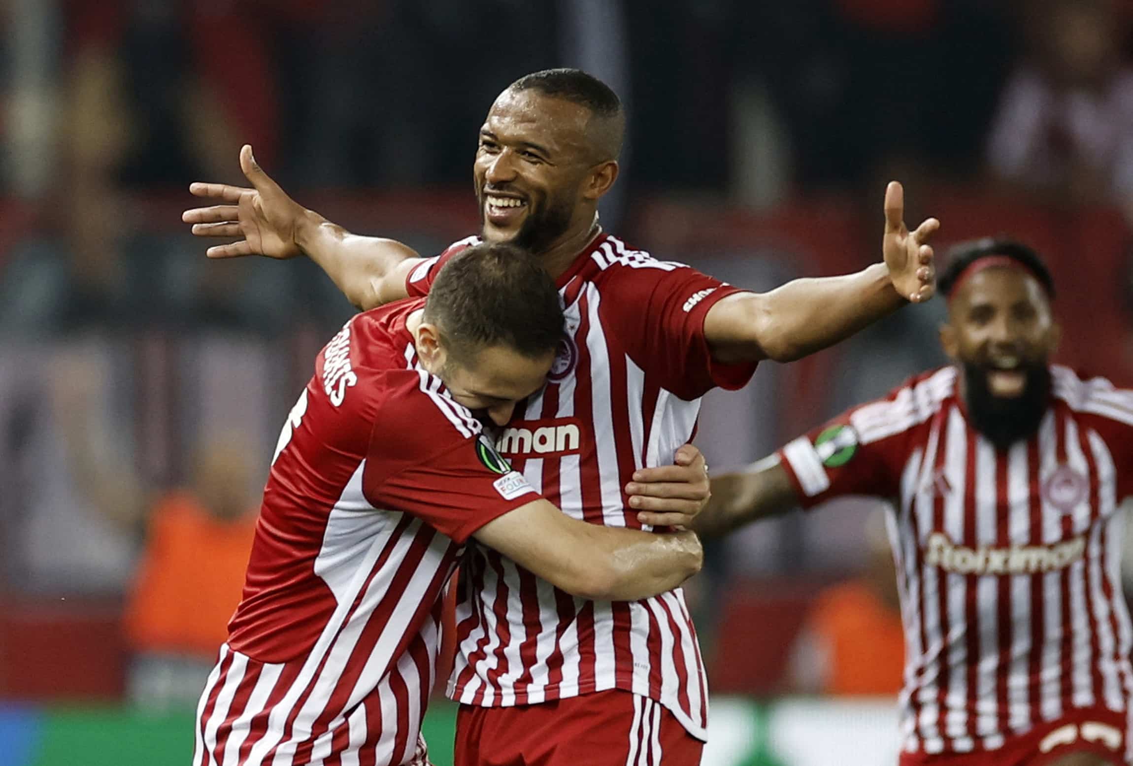 image Olympiakos ease past Villa to reach Europa Conference League final