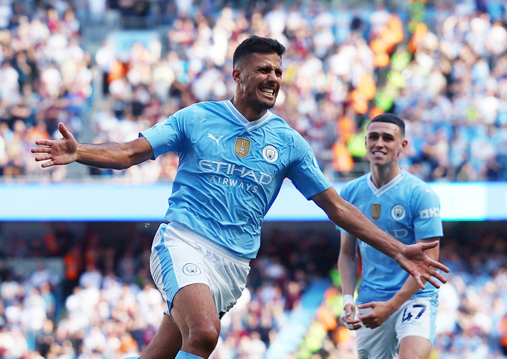 cover City&#8217;s winning mindset helped beat Arsenal in title race, says Rodri