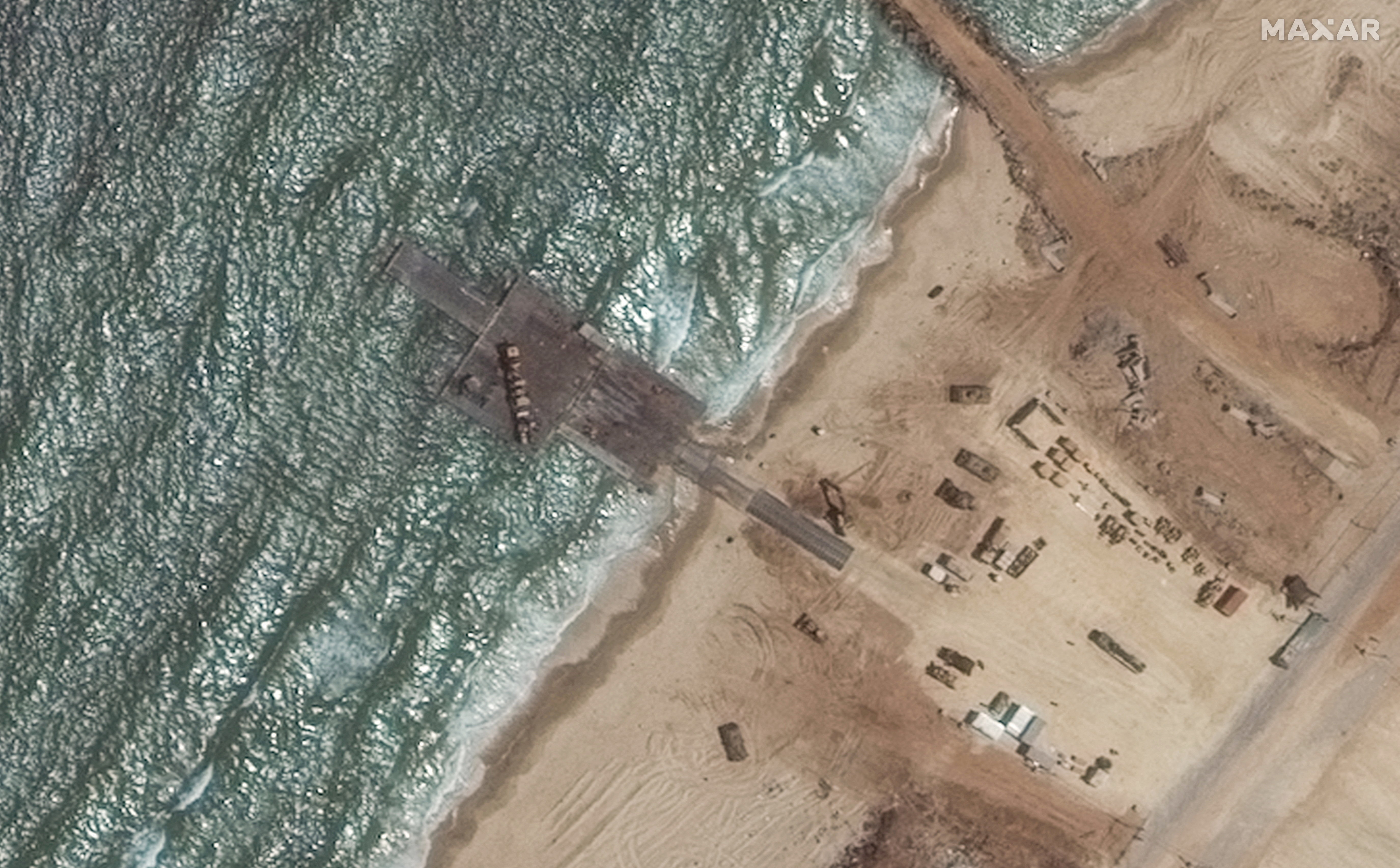 cover US denies Cyprus-Gaza aid jetty used to kill Palestinians