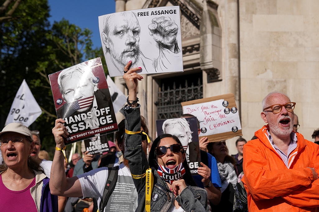 cover Assange wins permission to appeal US extradition