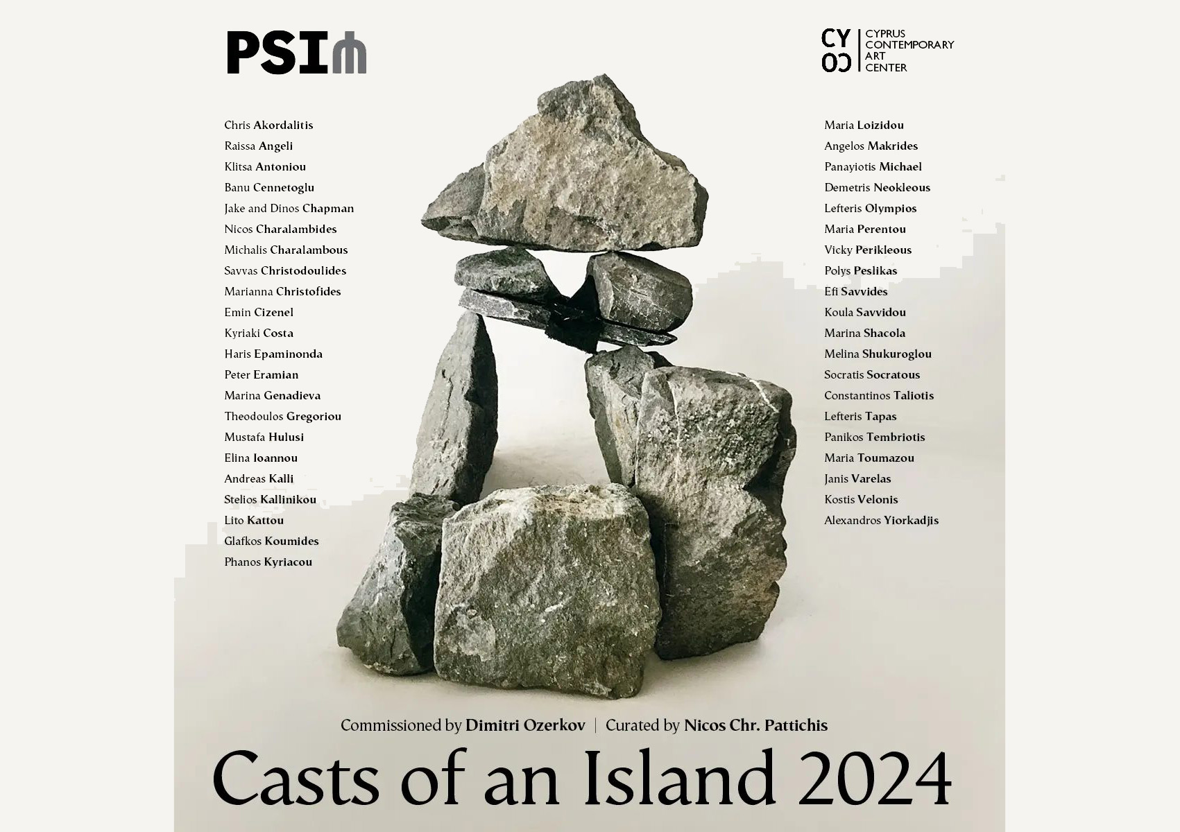 cover Casts of an island opens this weekend