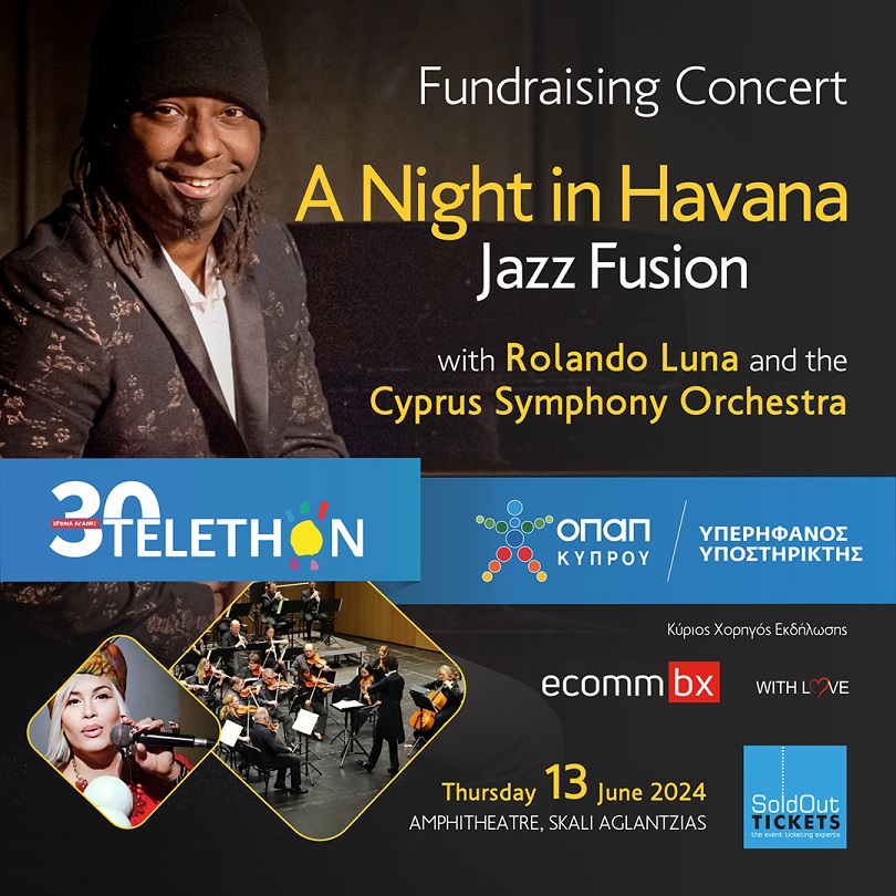 cover TELETHON charity concert: &#8216;A Night in Havana Jazz Fusion&#8217;