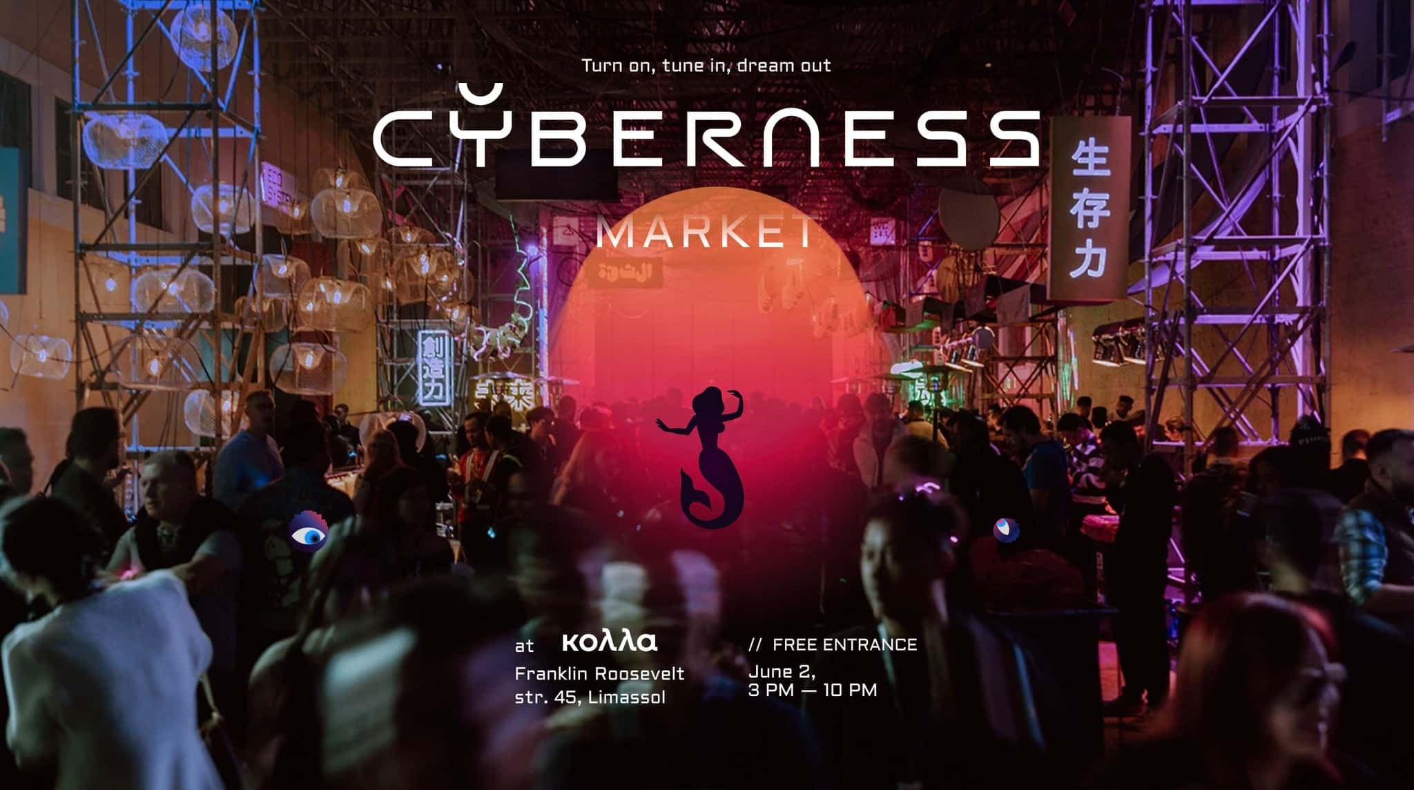 image Cyber inspired creations at Limassol market