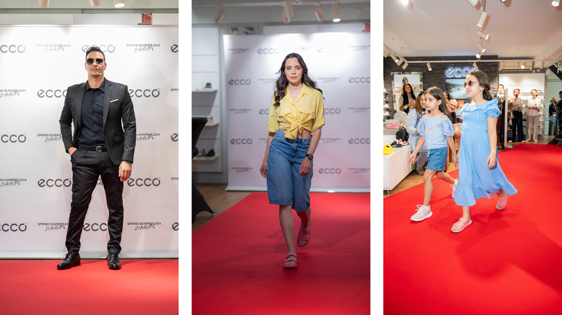 cover ECCO fashion show steals the spotlight