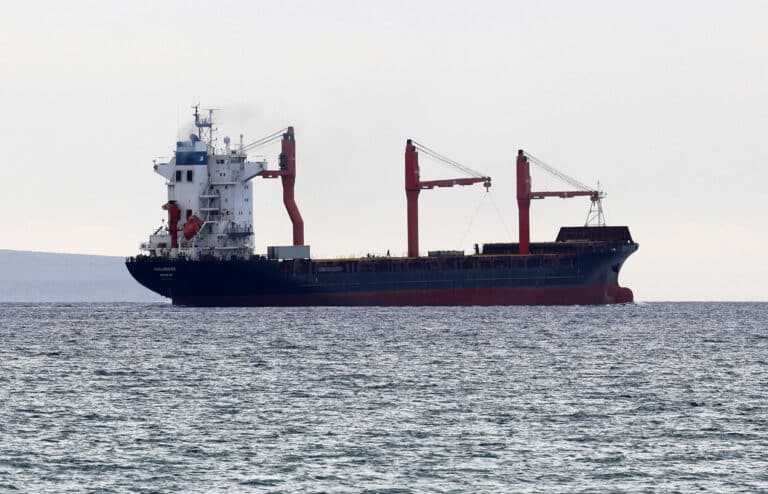 image US, UK aid leave Cyprus for Gaza pier