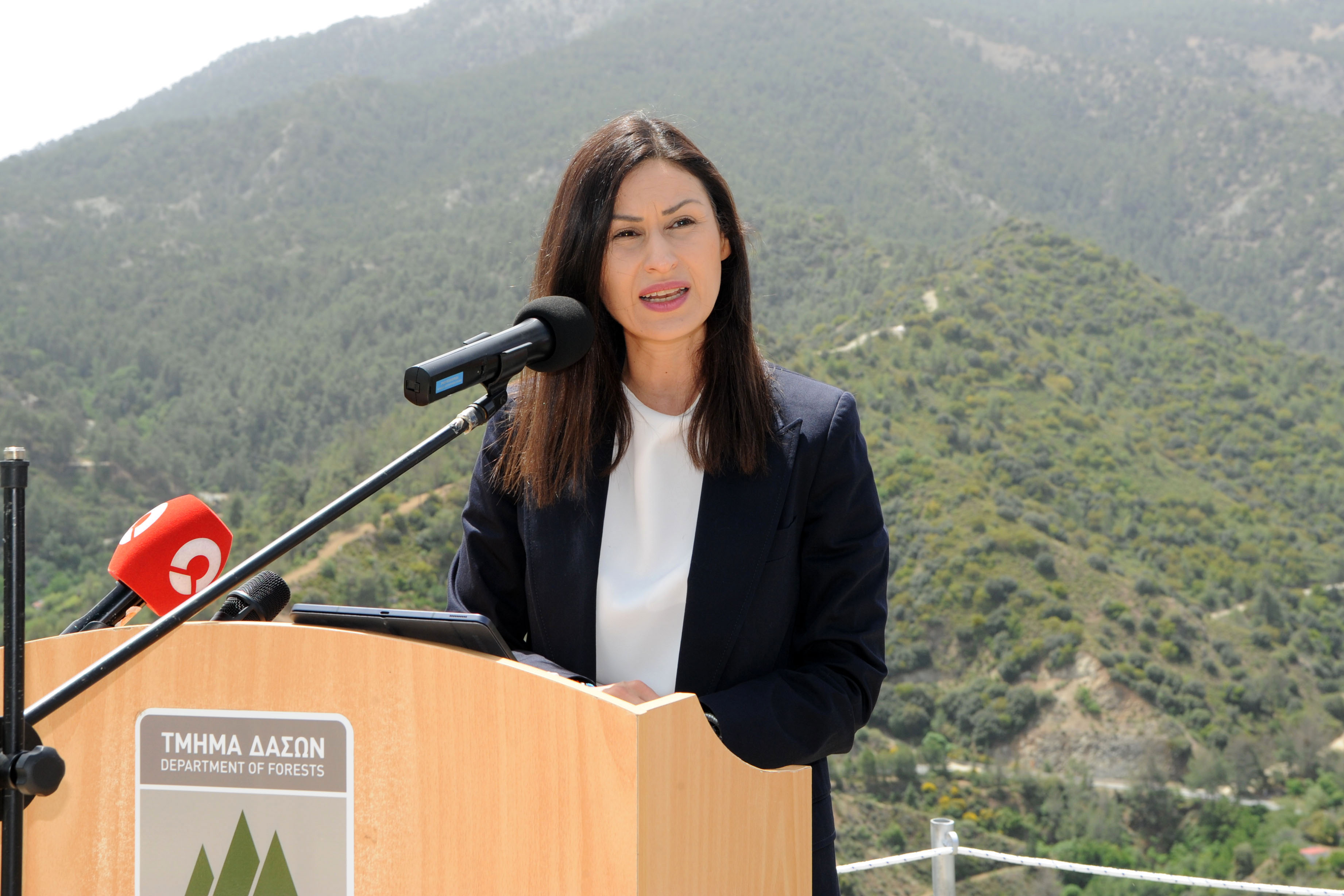 Agriculture Minister Maria Panayiotou