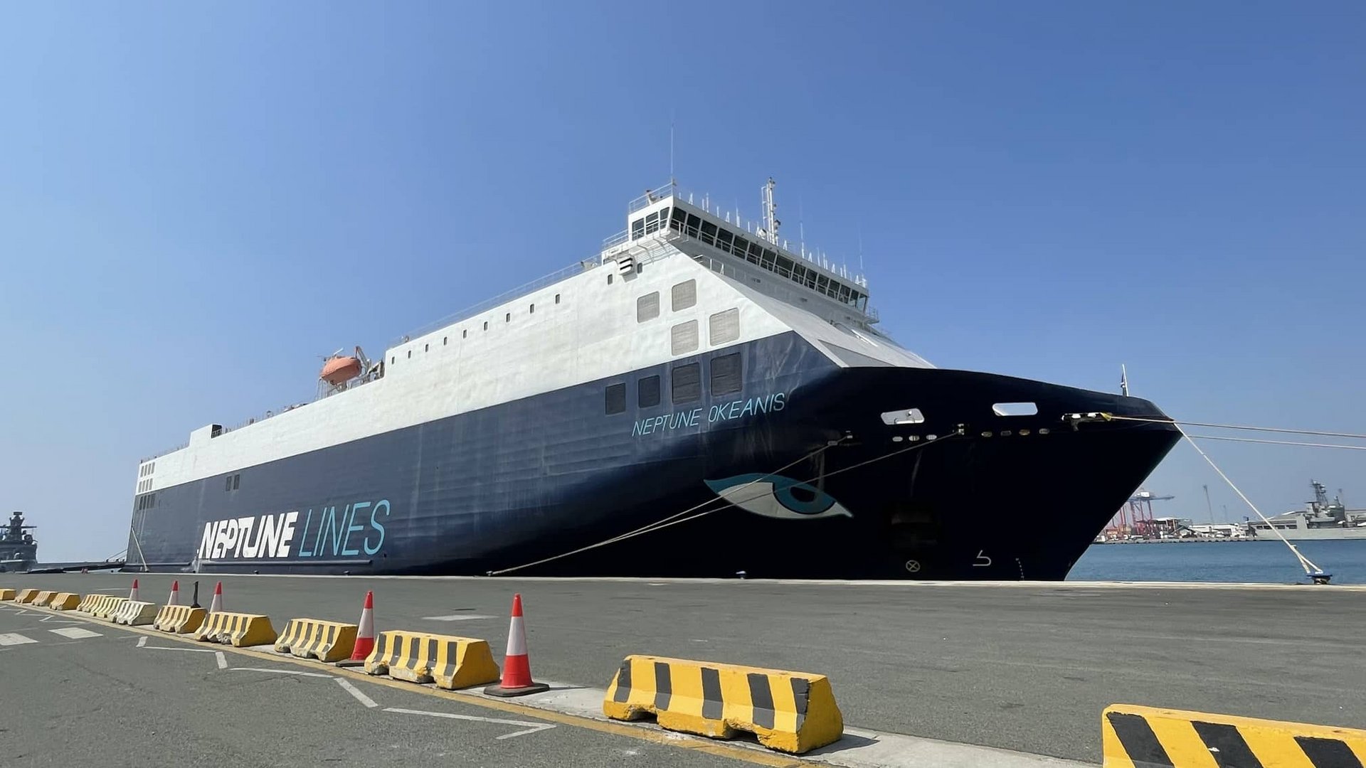 Limassol port shipping ship vessel DP World maritime marine