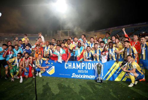 image Apoel win Cyprus football championship