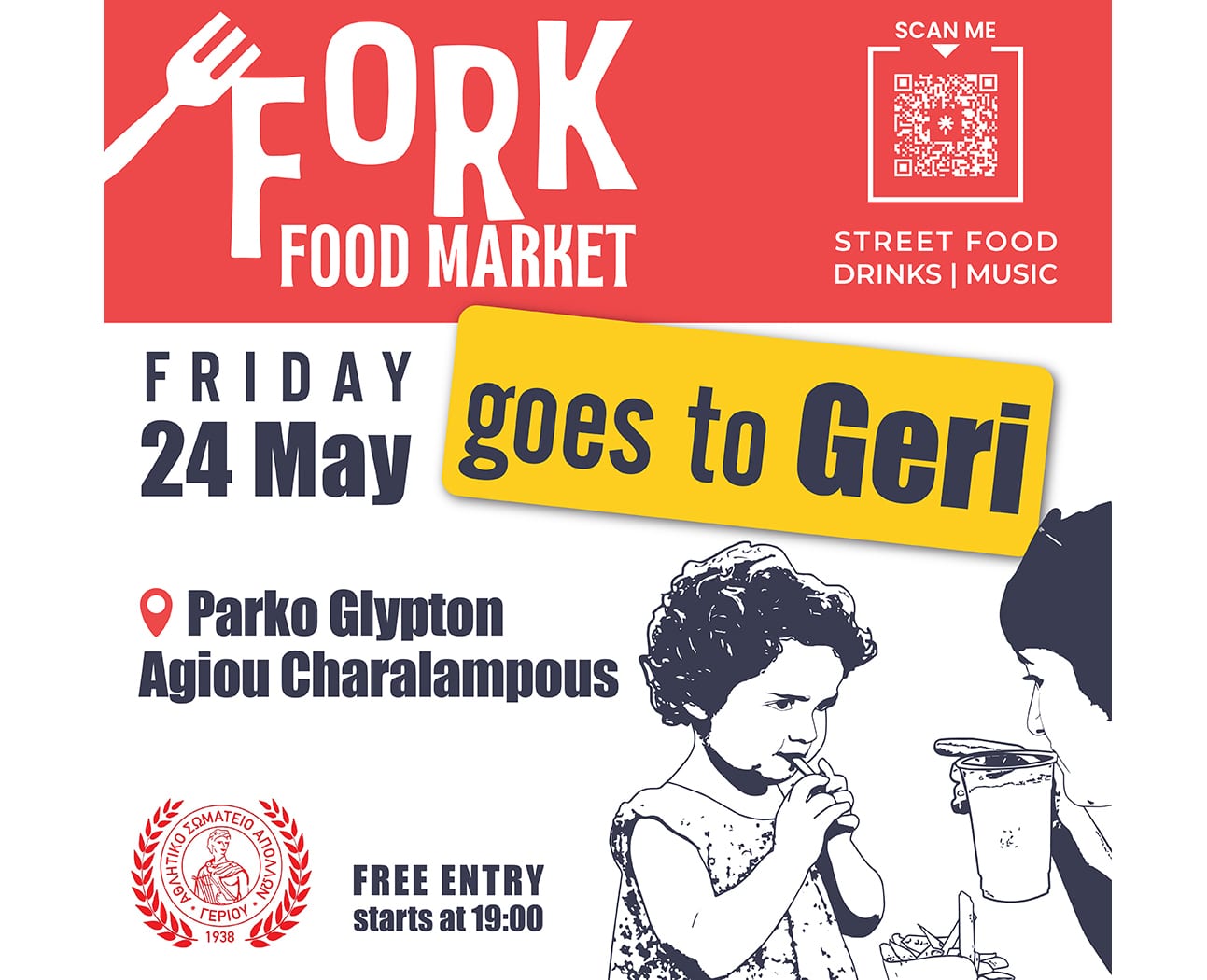 image Fork Food Market goes to Geri for the first time