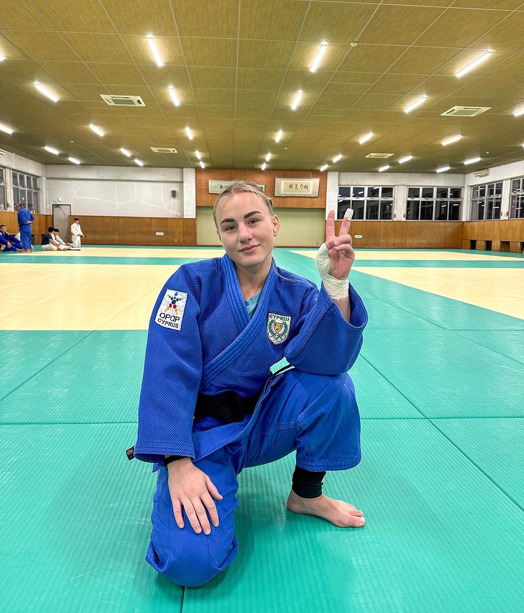 image Cypriot judoka Asvesta secures spot at Paris Olympics