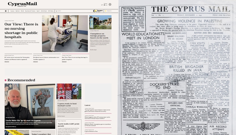 image Cyprus Mail’s new website will upgrade a proud media legacy