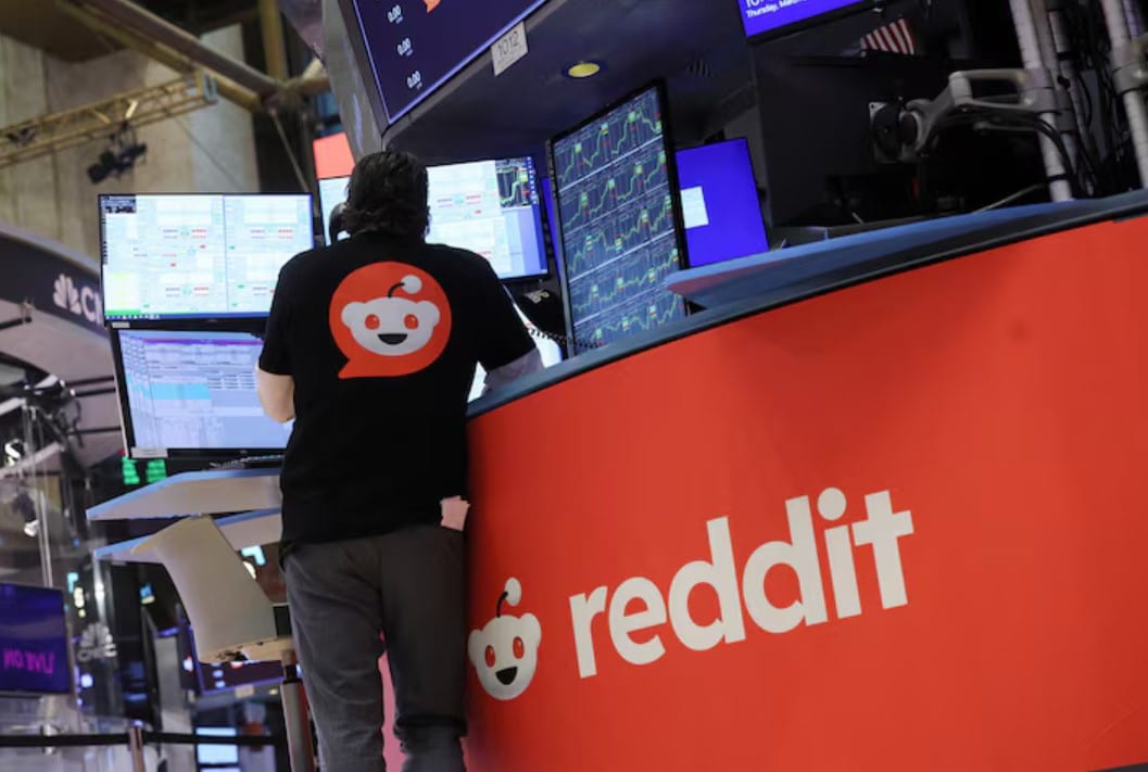 image Reddit shares soar as earnings show advertising, AI licensing revenue potential