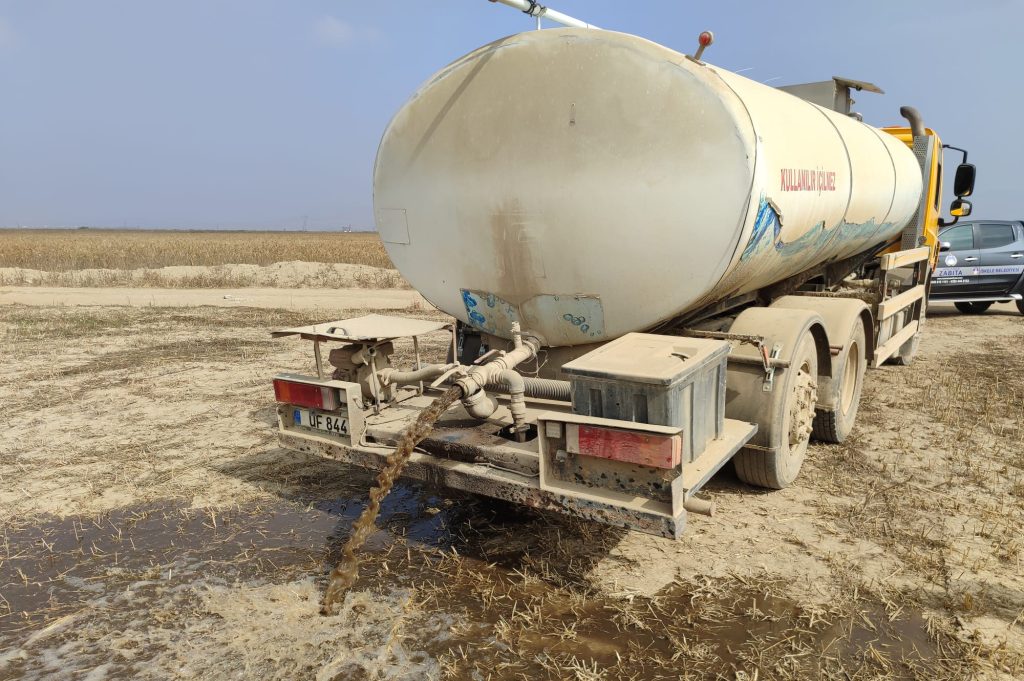 Tankers caught dumping raw sewage on ground in Trikomo