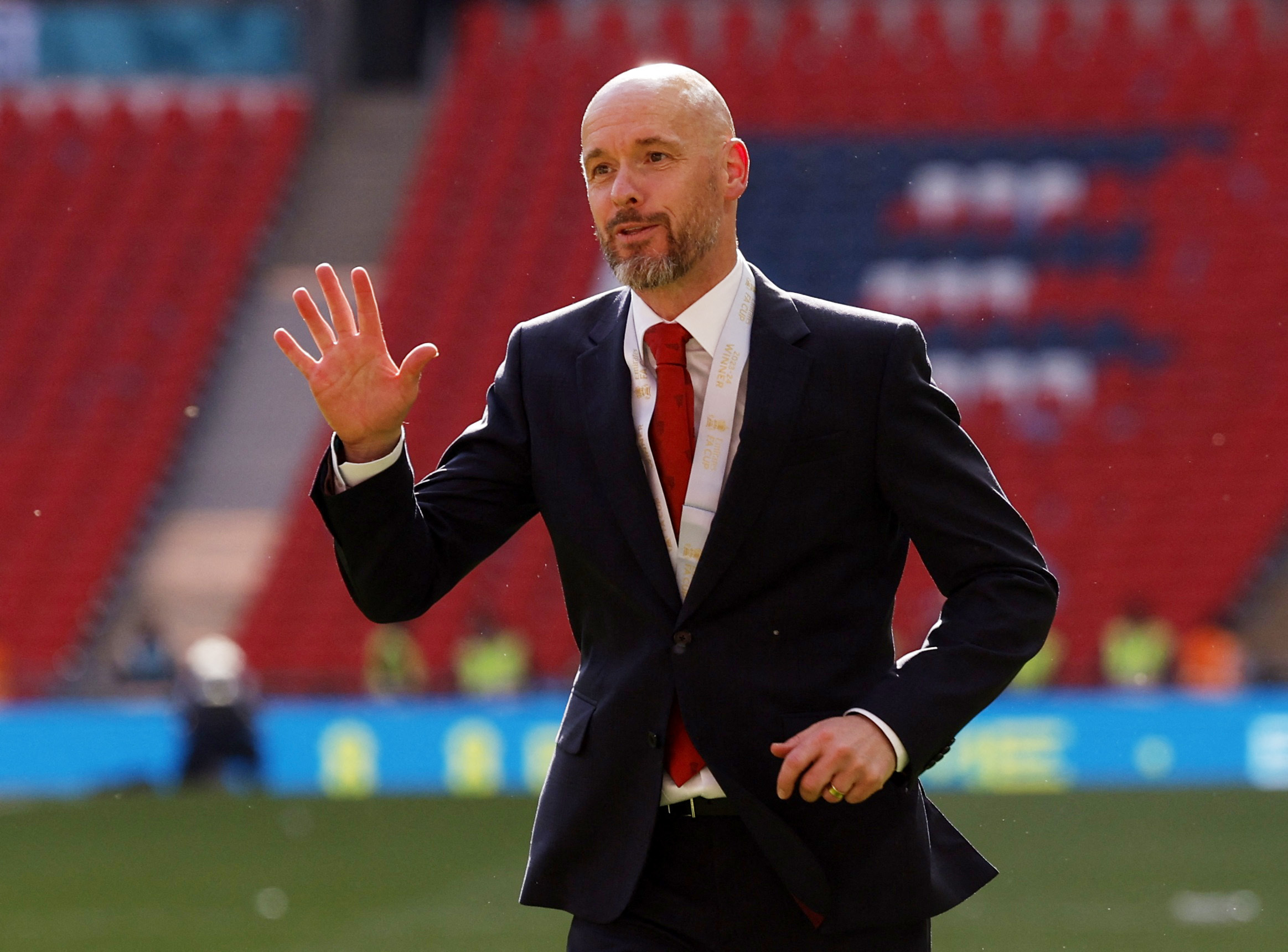 image Manchester United manager Ten Hag to stay at Old Trafford