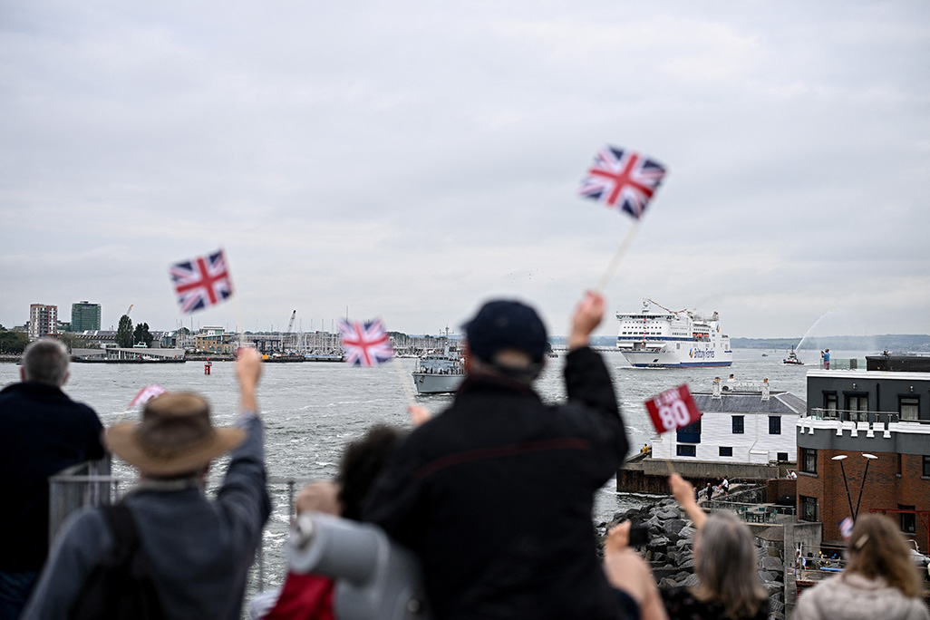 image 80 years on, UK D-Day veterans set sail for Normandy once again
