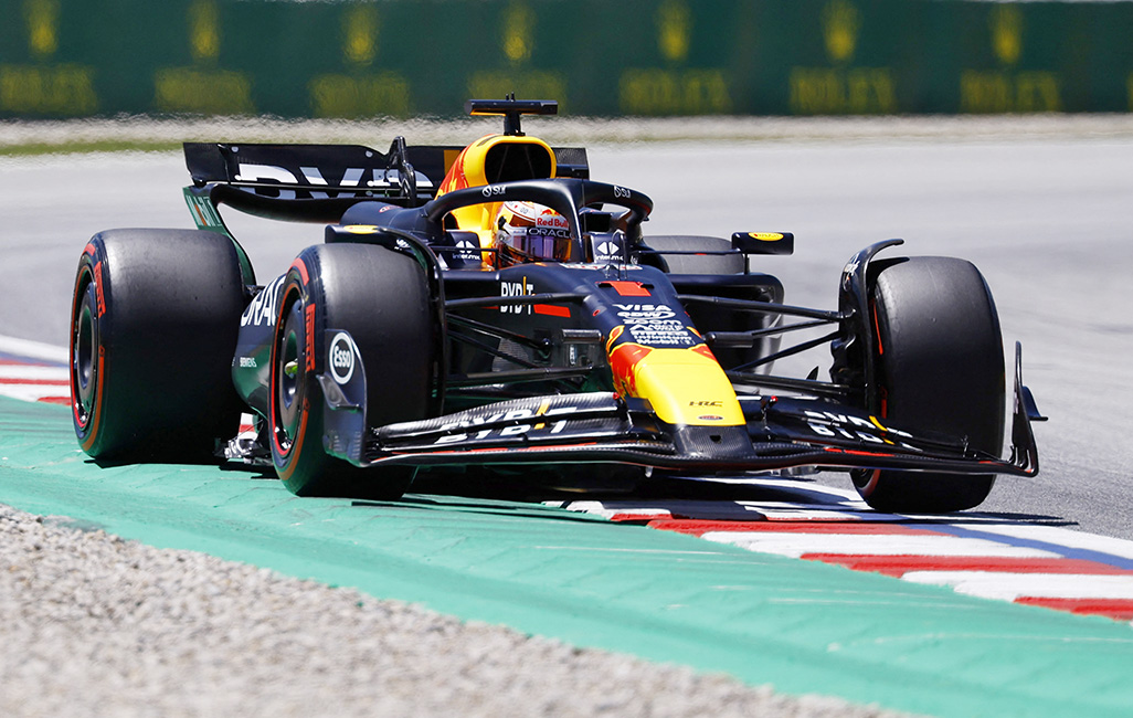 cover Verstappen back in a happy place for F1 triple header