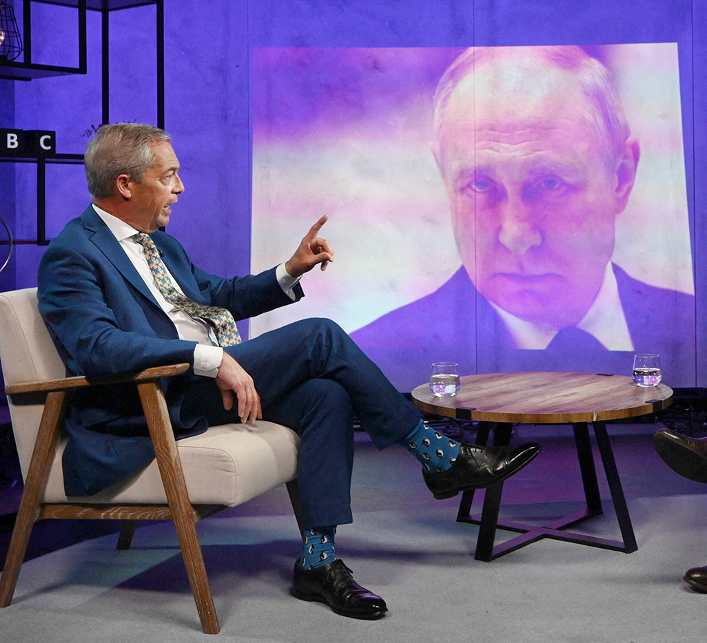 Farage Slammed After Saying West Provoked Putin's Invasion Of Ukraine ...