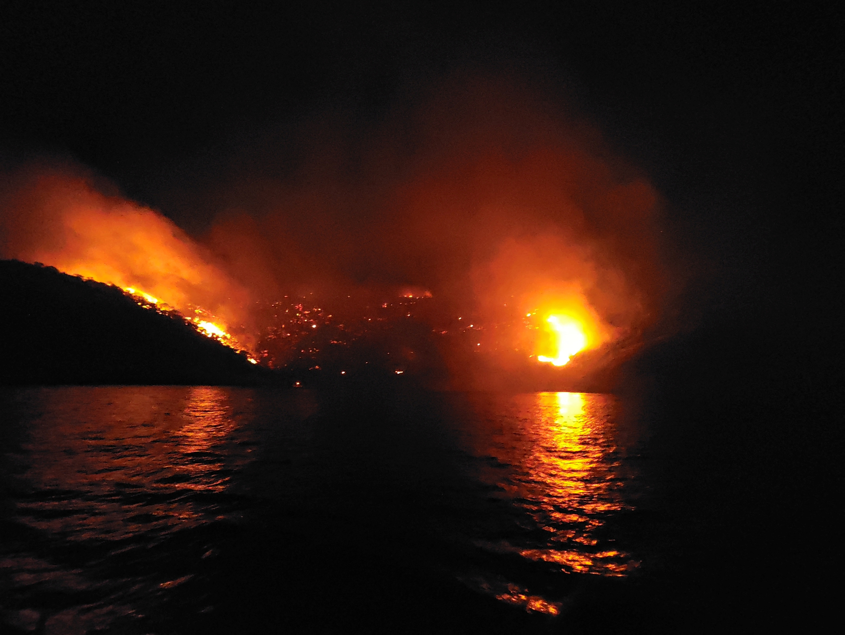 cover Yacht captain jailed ahead of arson trial over Greek island fire