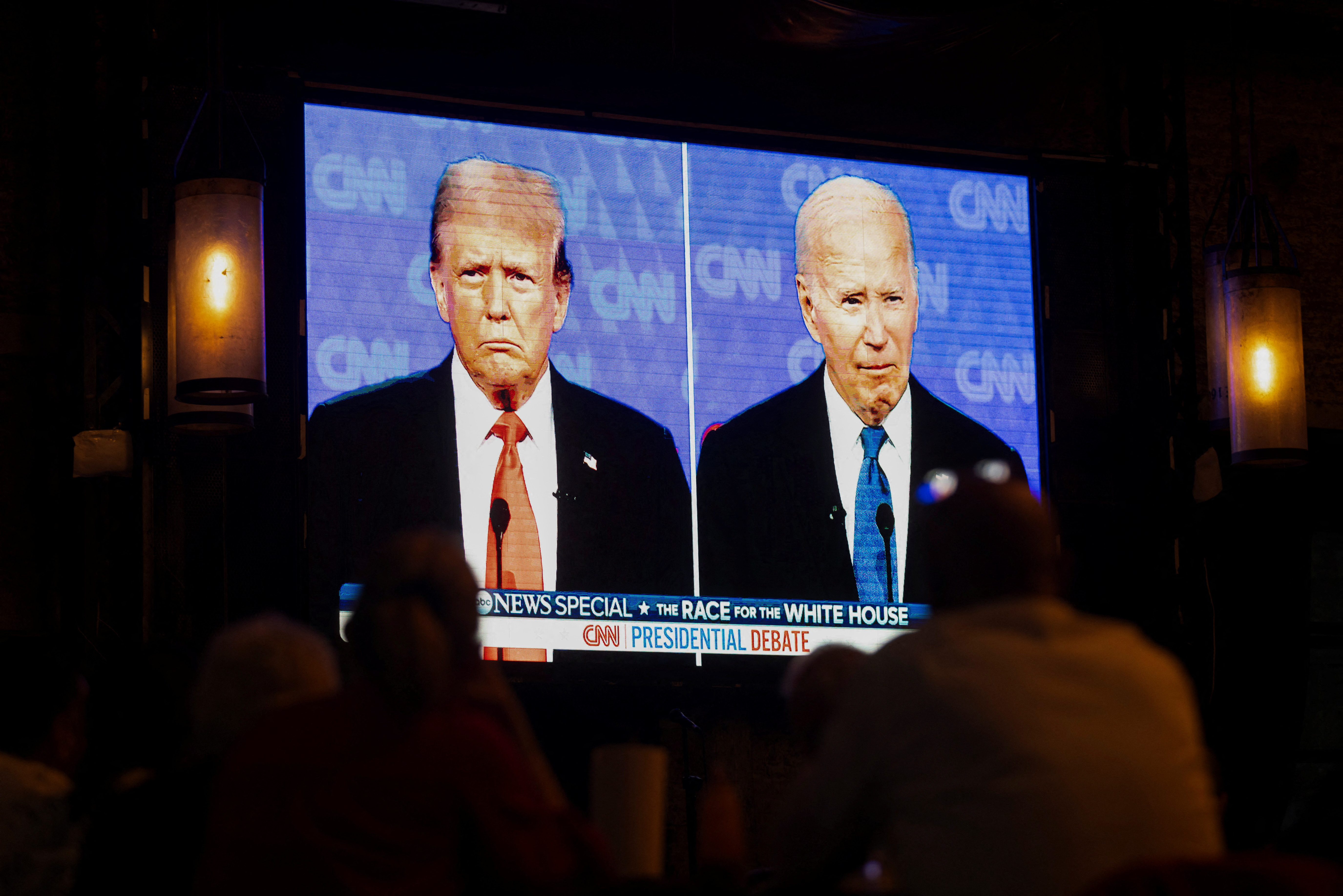 cover Biden falters as Trump unleashes barrage of falsehoods at first debate