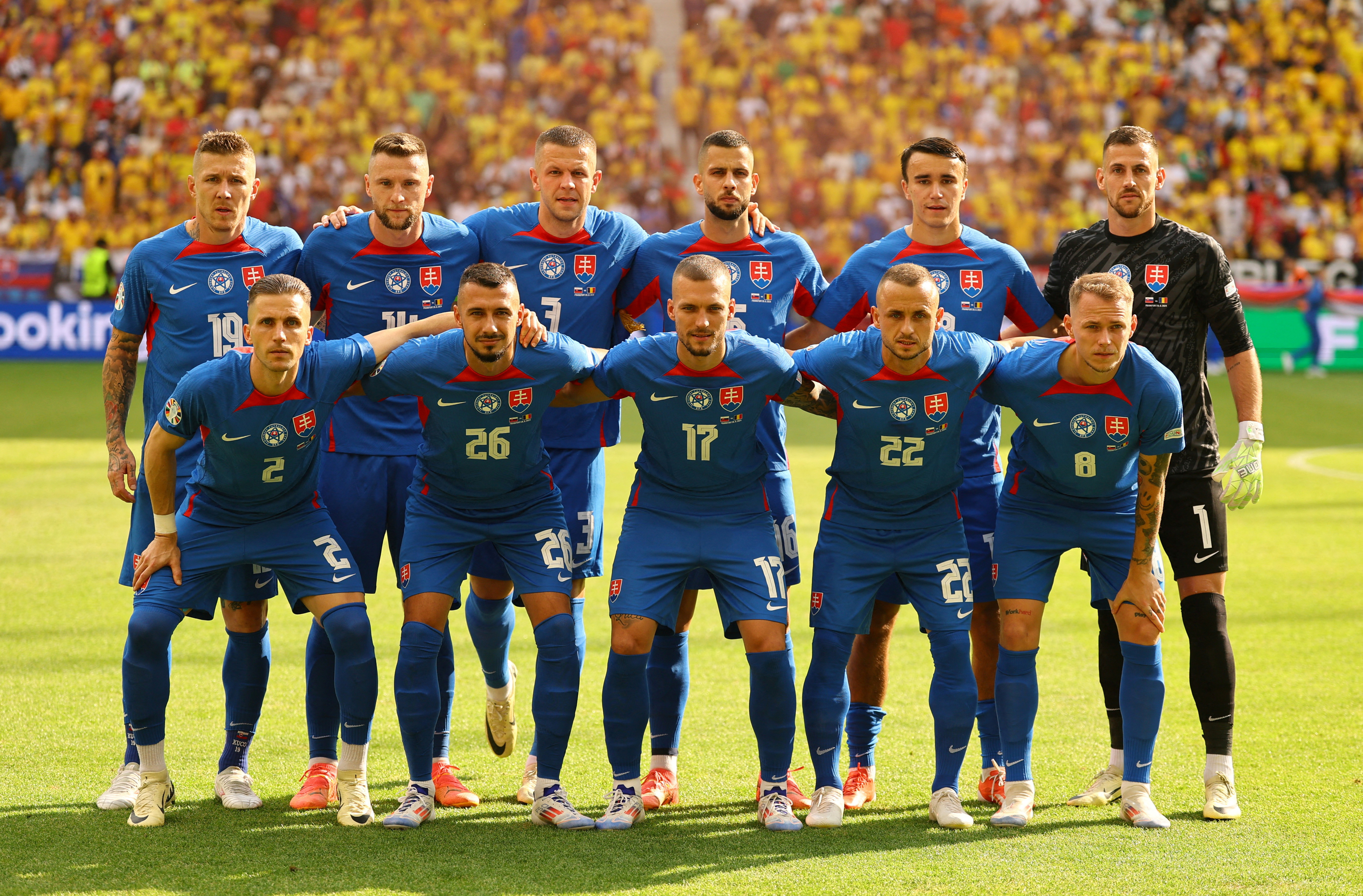 cover Teamwork will see Slovakia past England, captain Skriniar says