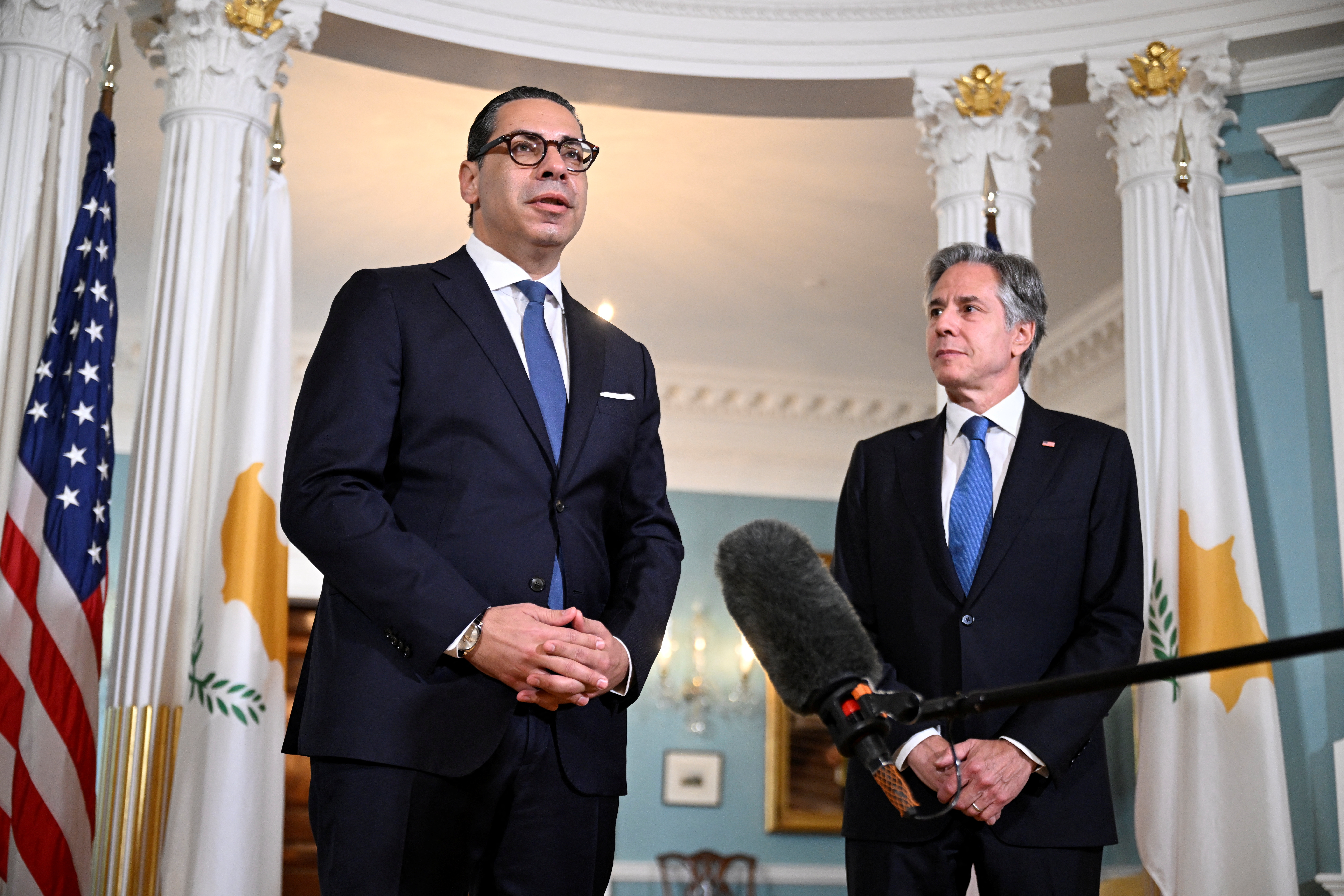 Blinken announces strengthened US-Cyprus relations
