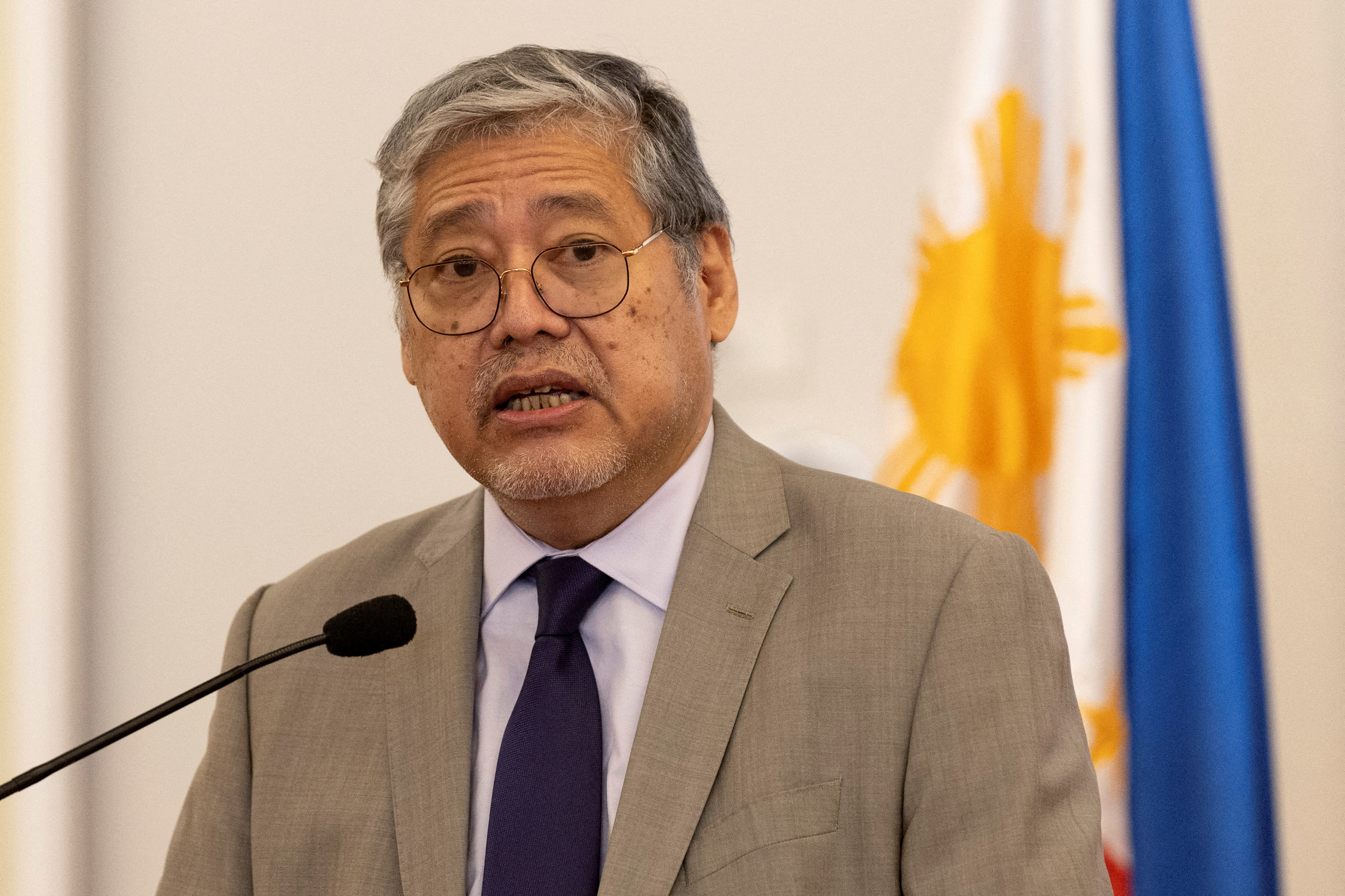 image Philippines foreign minister in Cyprus on Friday