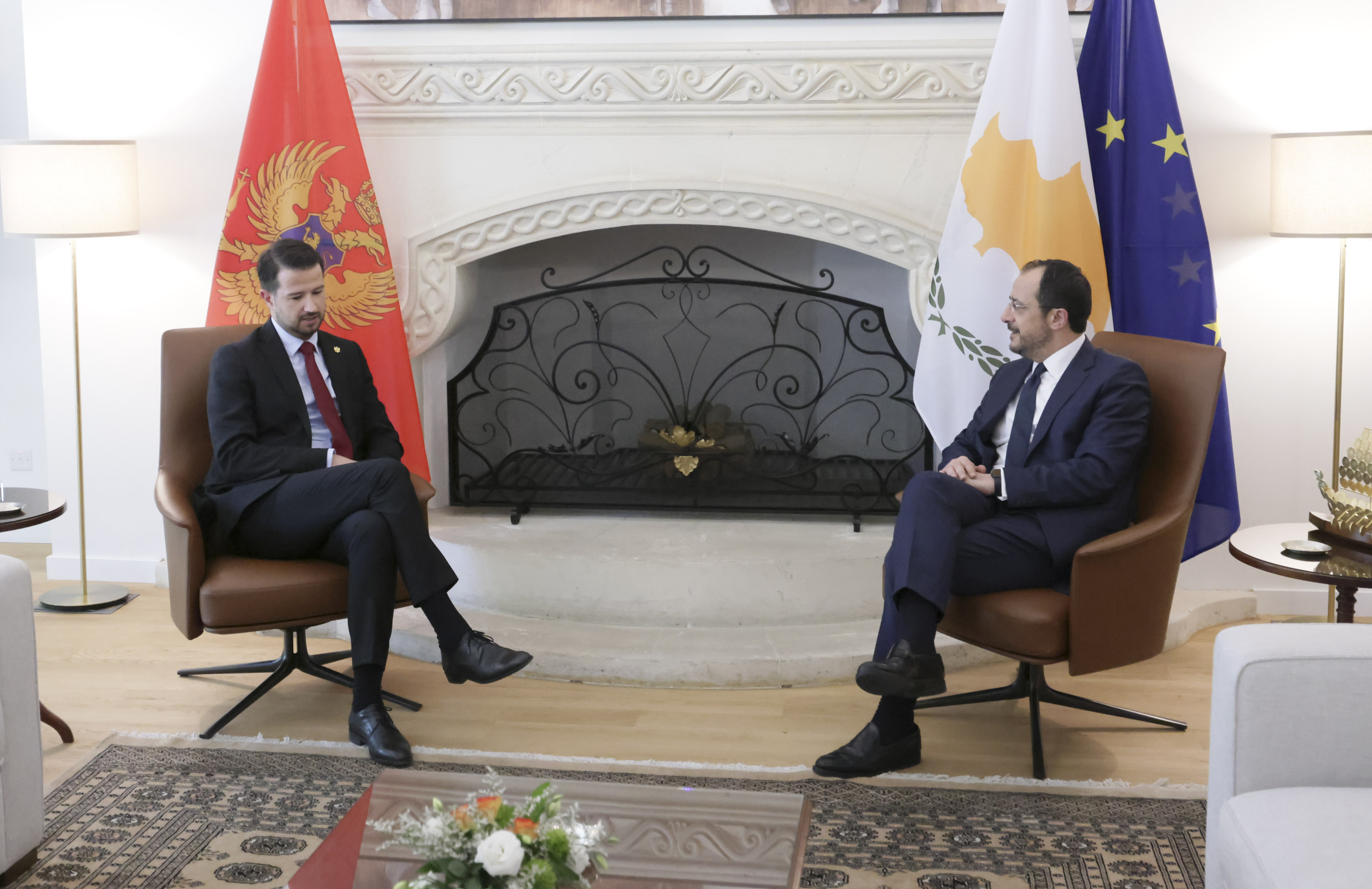 image Cyprus and Montenegro presidents discuss bilateral cooperation