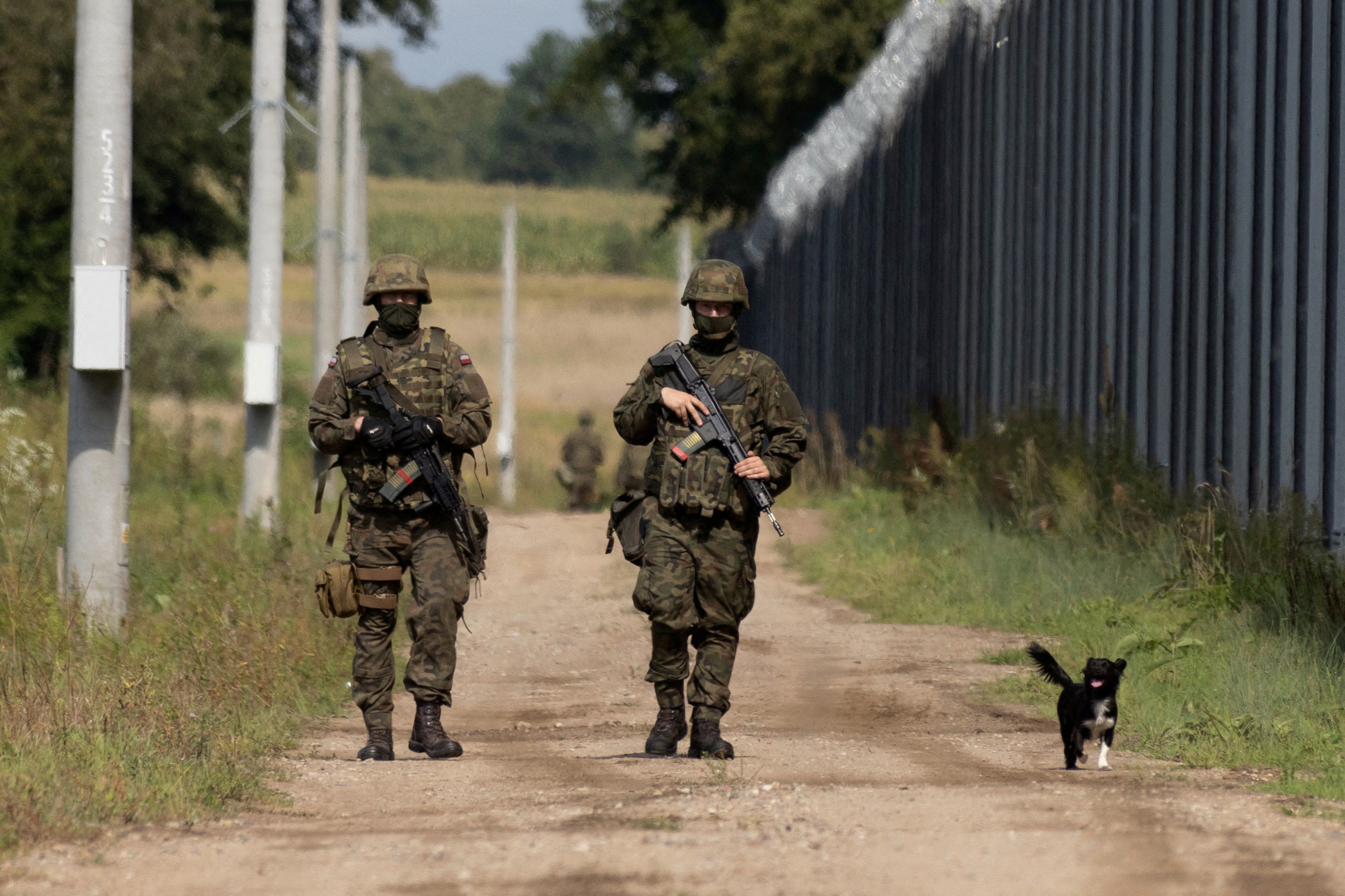 image Tensions flare on Poland-Belarus border as more migrants arrive
