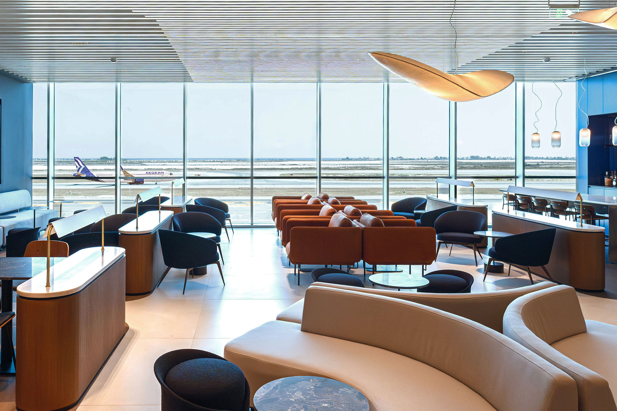 image AEGEAN welcomes its passengers to its new Business Lounge at Larnaca International Airport