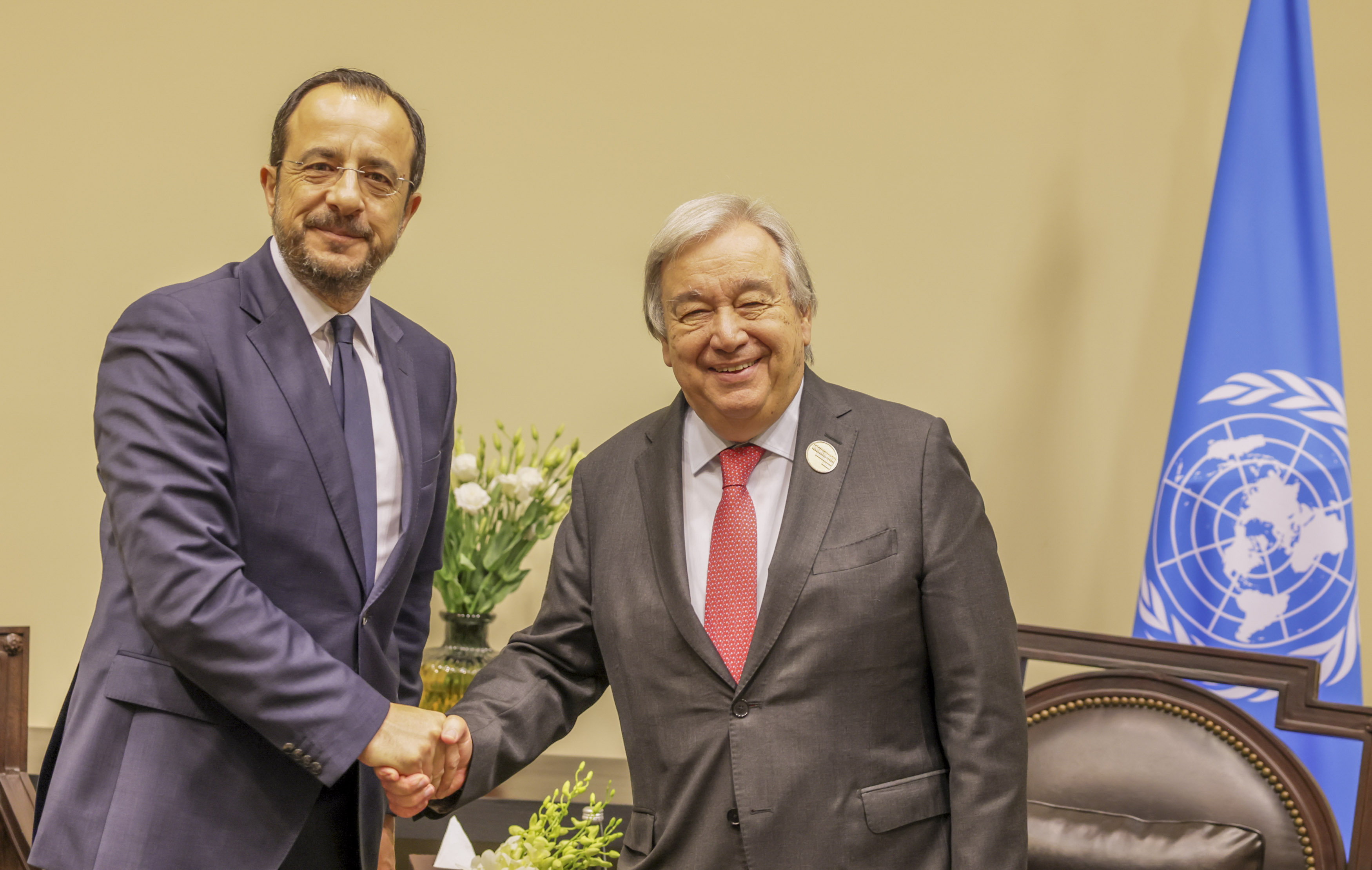 cover UNSG ‘committed’ to restarting Cyprus talks