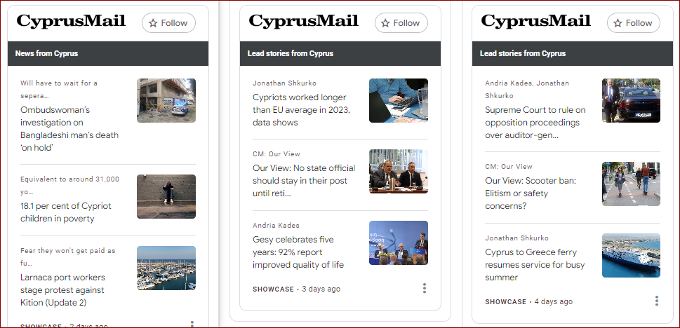 Google’s News Showcase launches in Cyprus