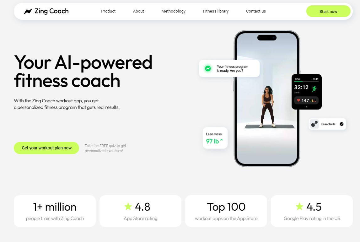 image Cyprus-based investor Zubr Capital finances AI fitness app Zing Coach