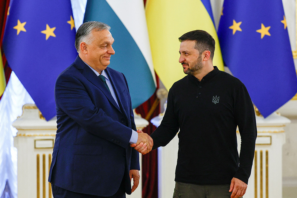 cover Hungary&#8217;s Orban asks Zelenskiy to &#8216;consider a quick ceasefire;