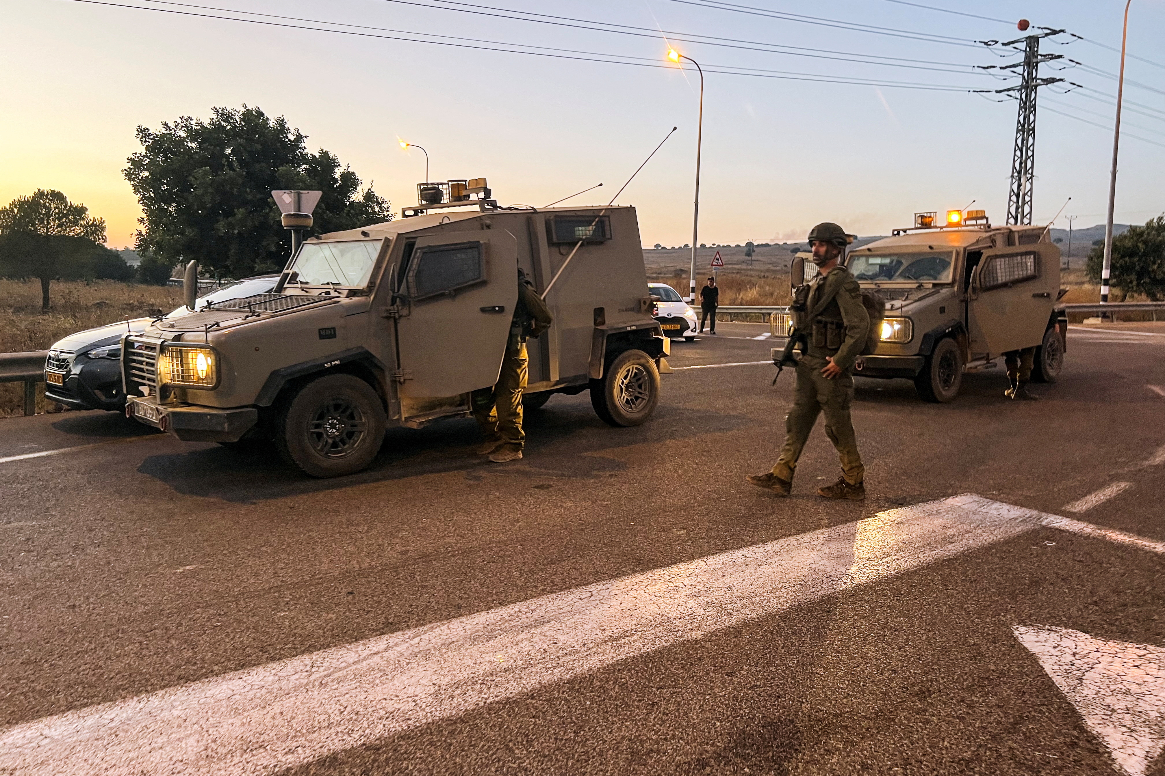 Two Israelis killed in Hezbollah retaliatory attack on Golan, police say
