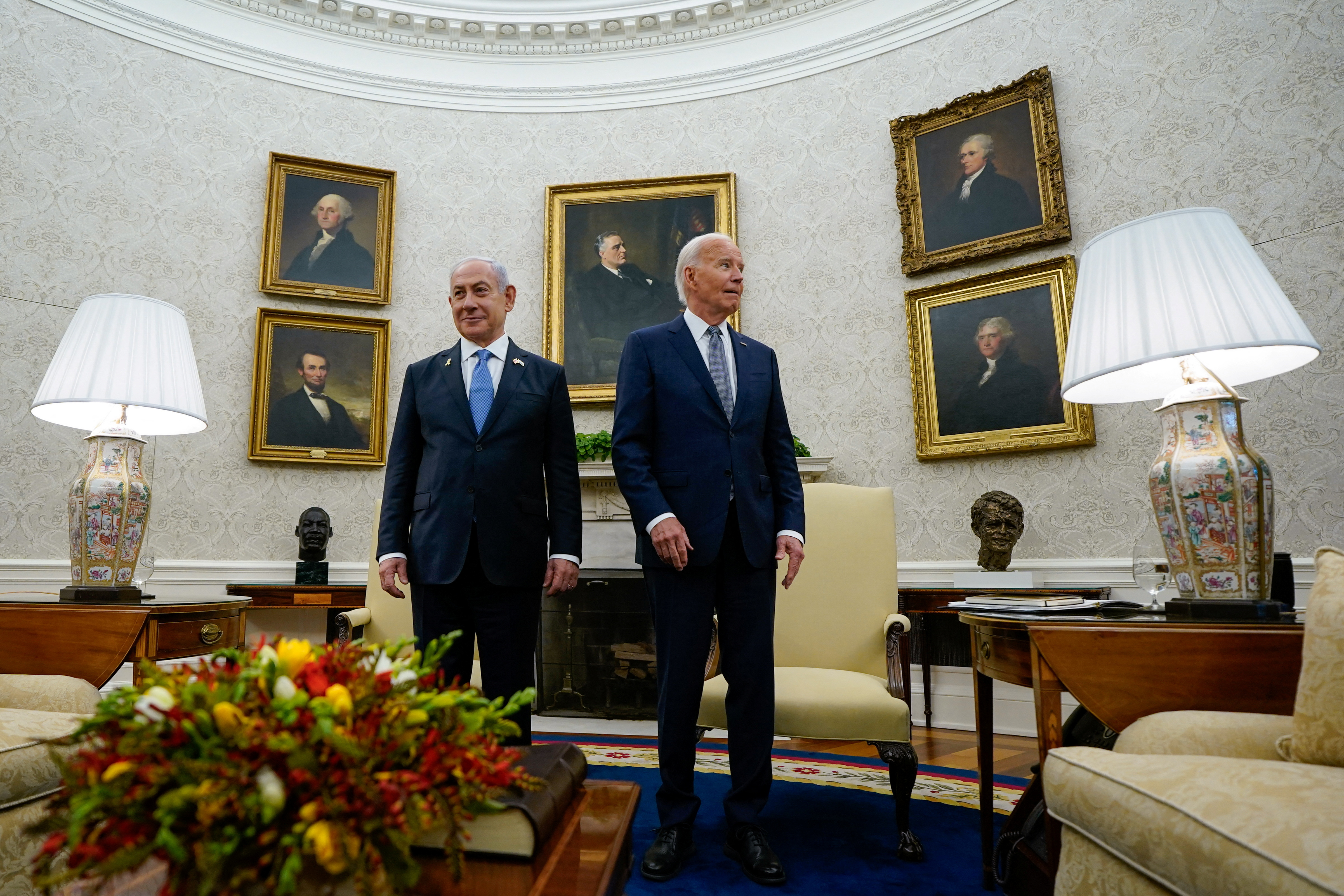 Biden meets Netanyahu on Gaza ceasefire