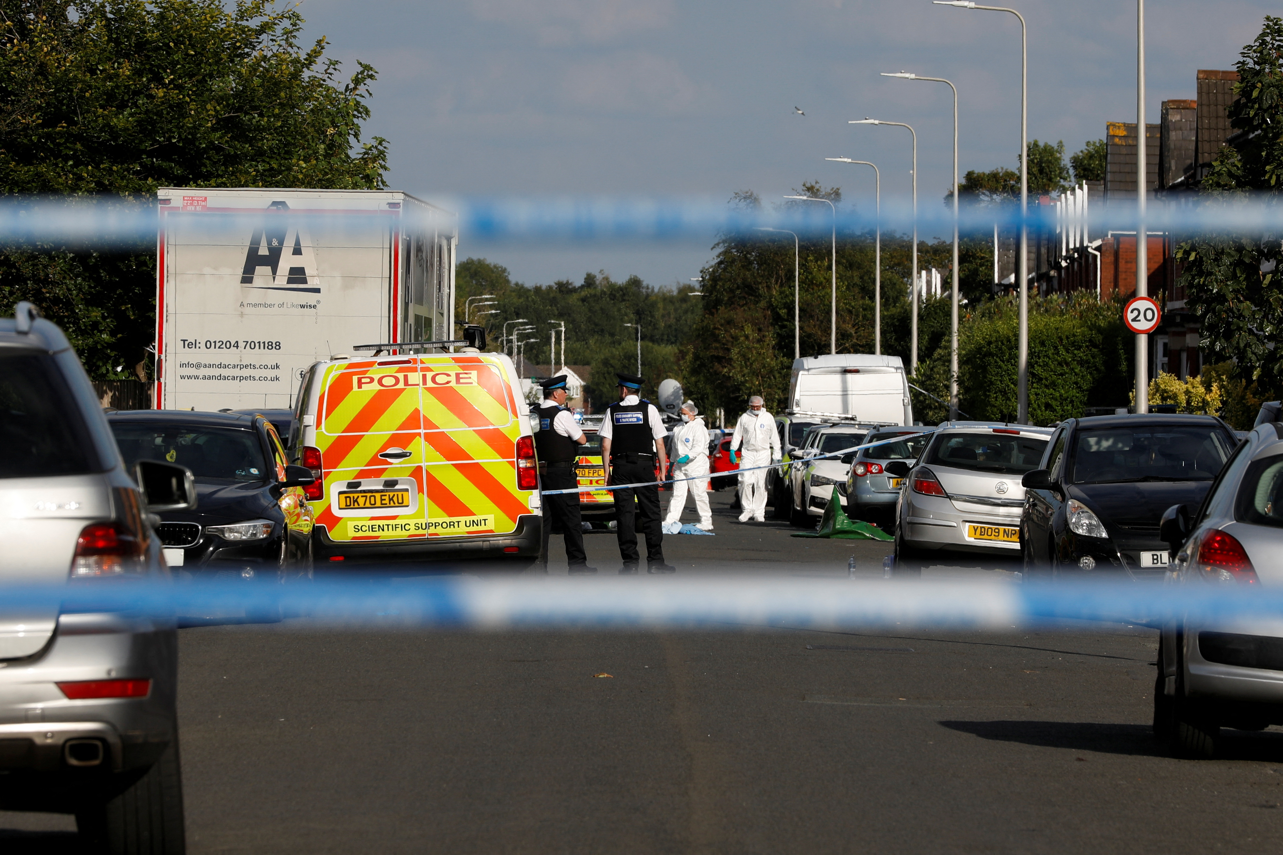 Two children killed in ‘ferocious’ knife attack, UK police say