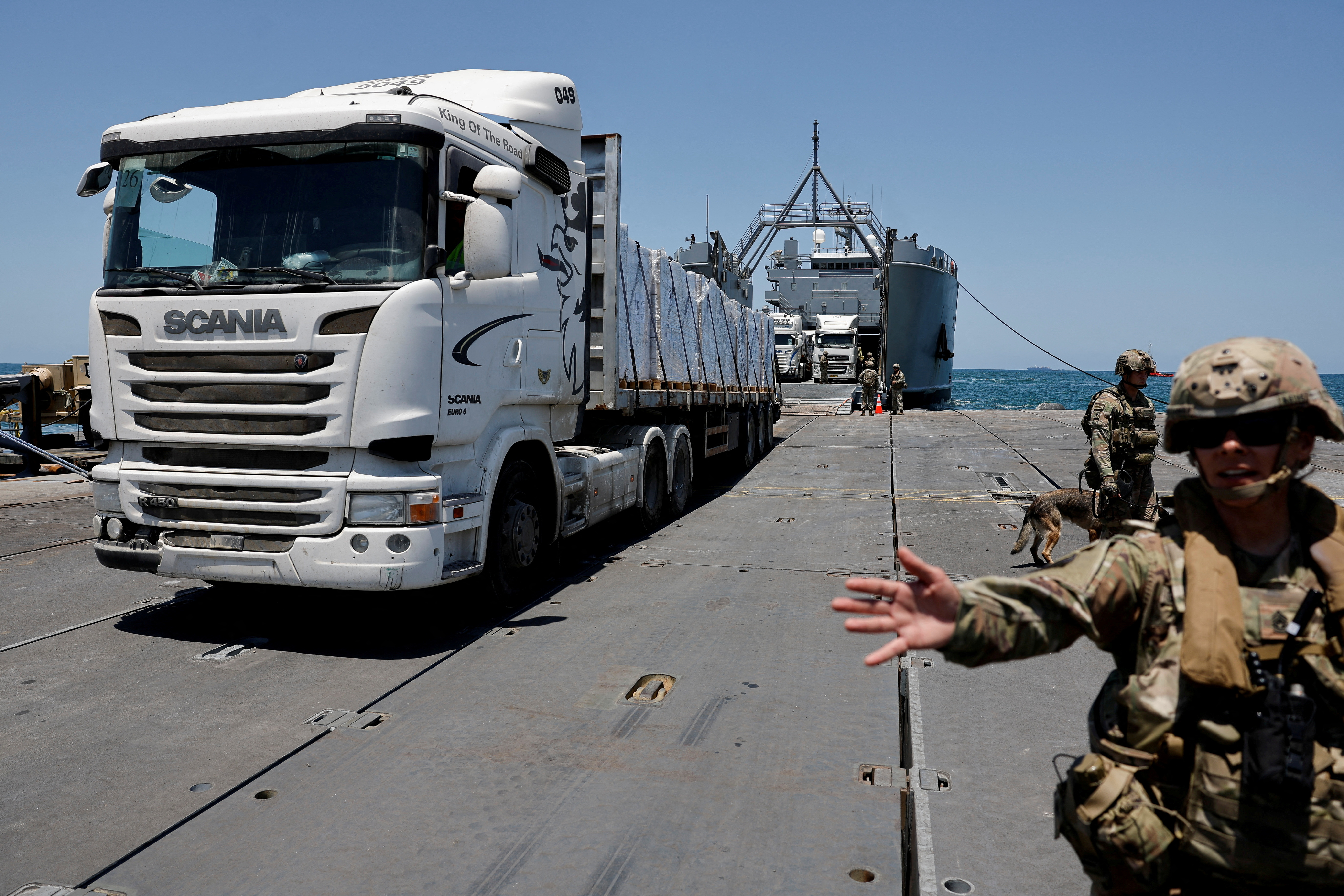 Cyprus aid now arriving in Gaza via Ashdod