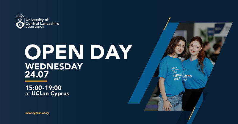Explore your future prospects at UCLan Cyprus Open Day