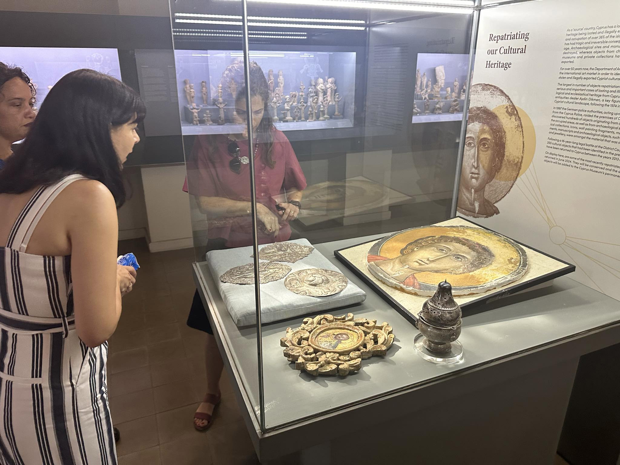 Returned items reflect struggle to recover cultural heritage