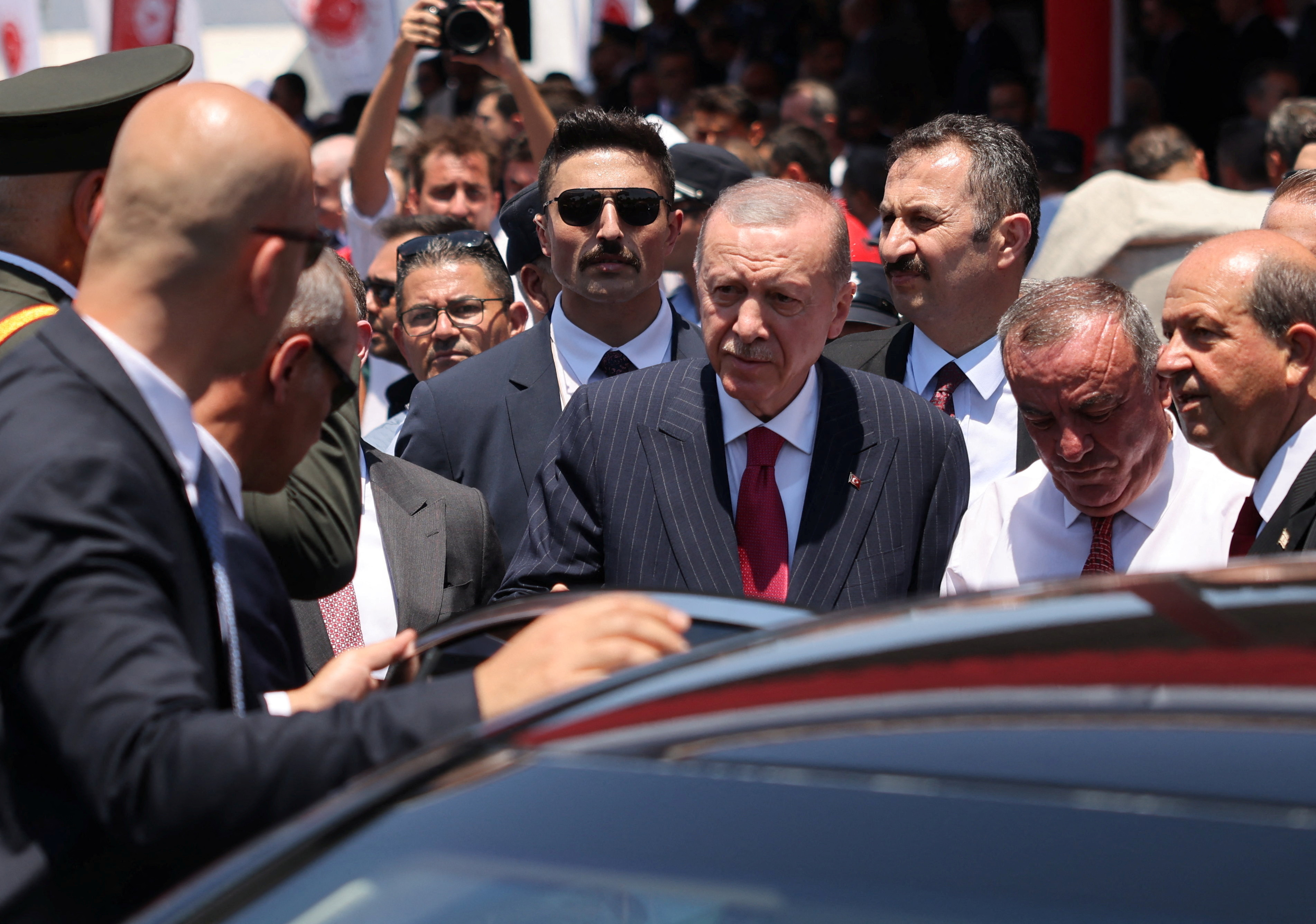 Erdogan reiterates call for two state solution