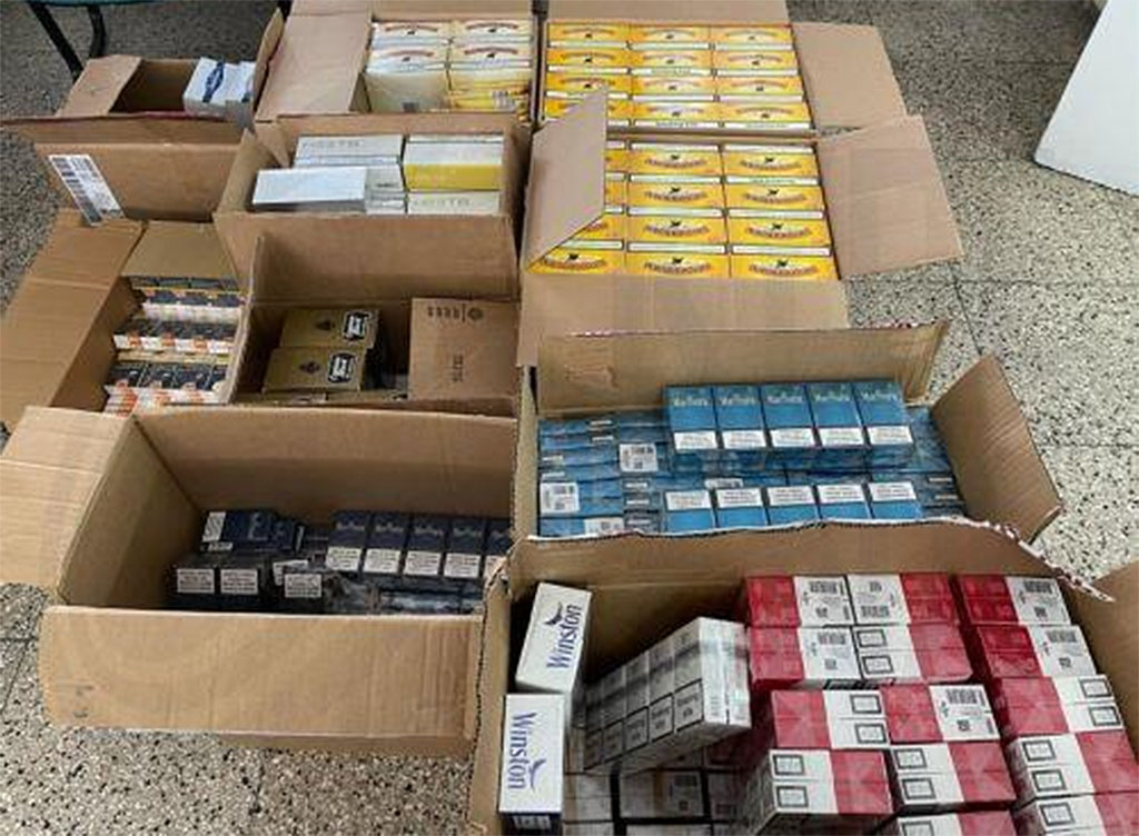 Four arrests for duty free cigarettes