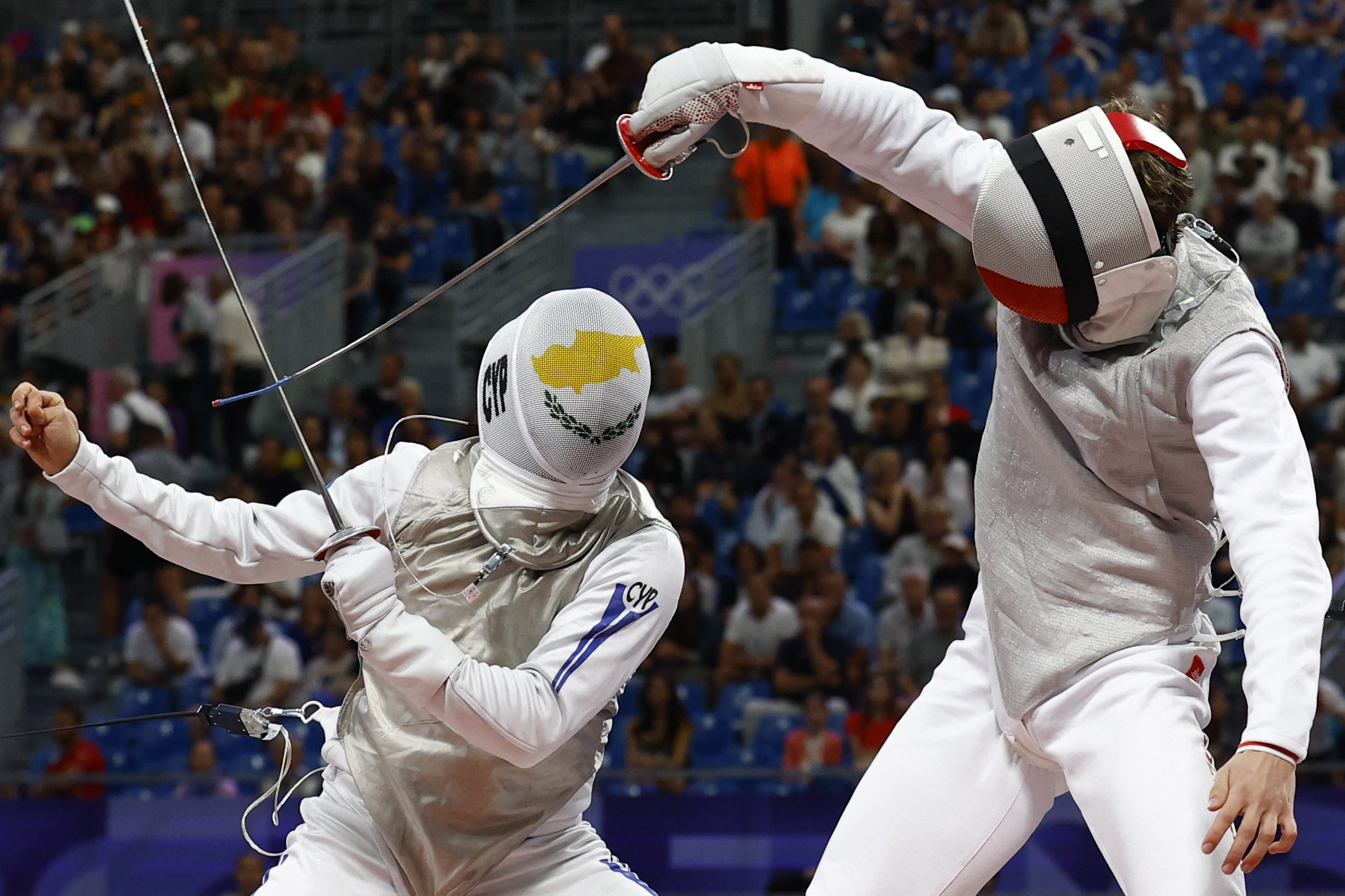 Cypriot Tofalidis through to last 32 of Olympic fencing