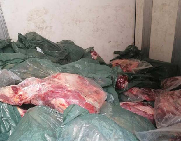 Republic’s authorities seize meat headed for north
