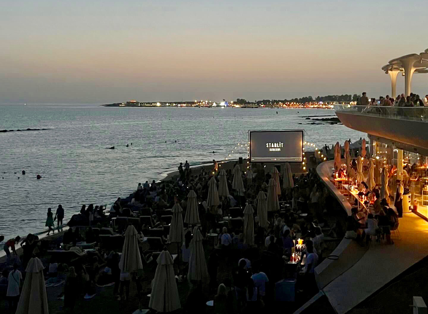 image Summer cinema at Ayia Napa Marina