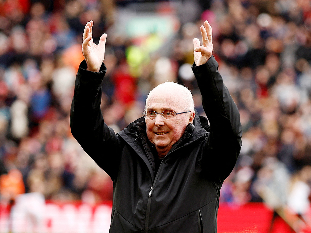 image Former England manager Eriksson dies aged 76