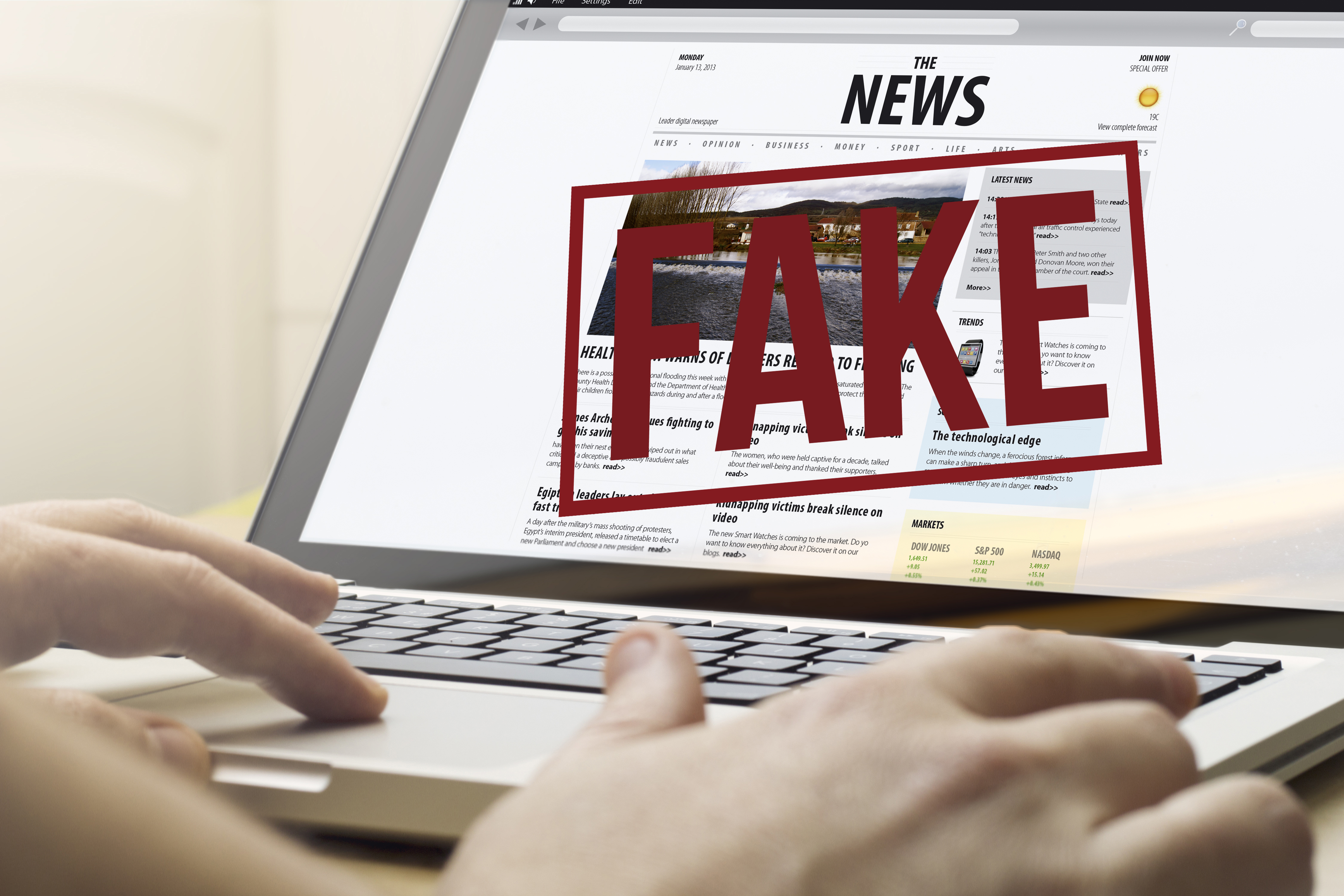 Fury over fake news bill